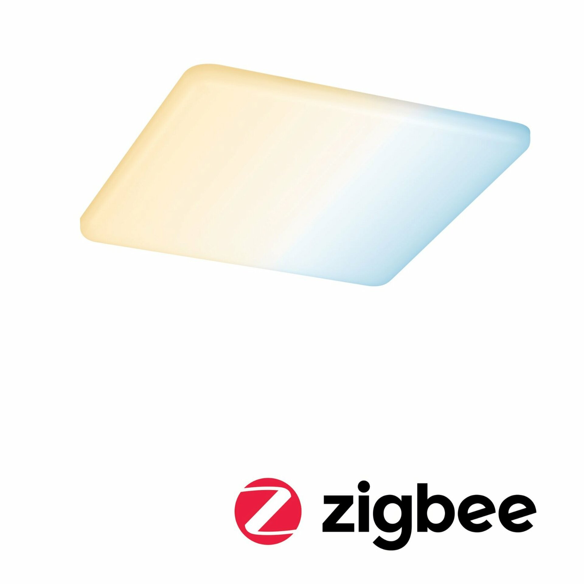 PAULMANN LED vestavné svítidlo Veluna VariFit Zigbee měnitelná bílá 185x185mm IP44 15W 953.84