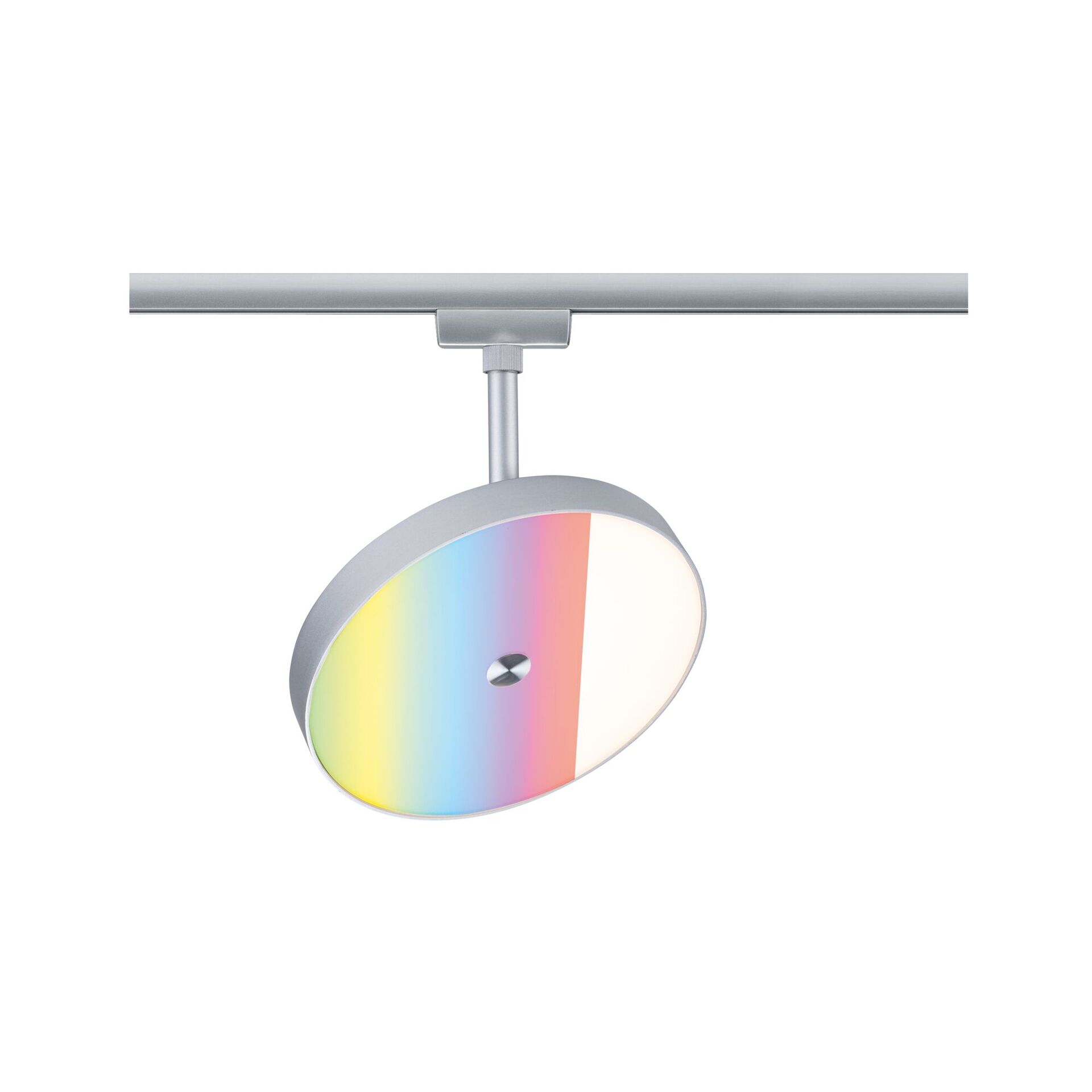 Levně PAULMANN URail lištový spot Smart Home Zigbee 3.0 Hildor RGBW 7,5W RGBW+ stmívatelné 230V matný chrom