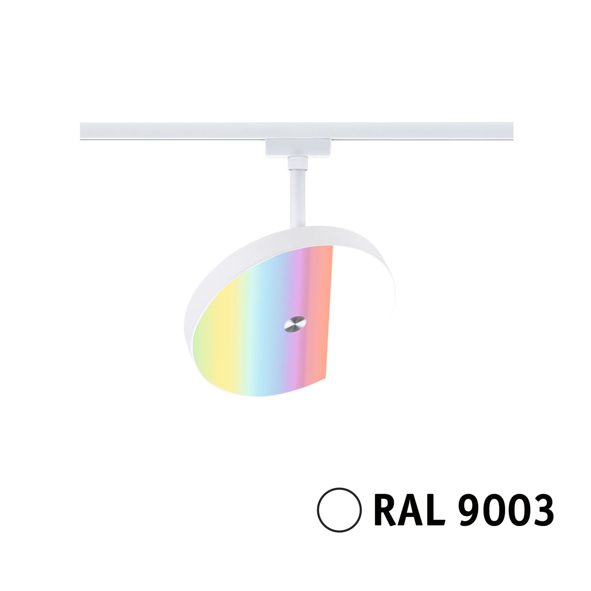 Levně PAULMANN URail lištový spot Smart Home Zigbee 3.0 Hildor RGBW 7,5W RGBW+ stmívatelné 230V bílá
