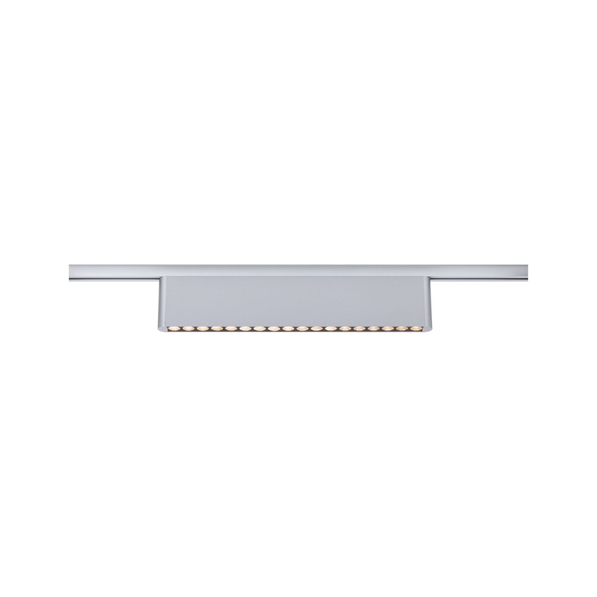 Levně PAULMANN URail Lightbar 3-krokové-stmívatelné Zelos 10W 3000K stmívatelné 230V matný chrom