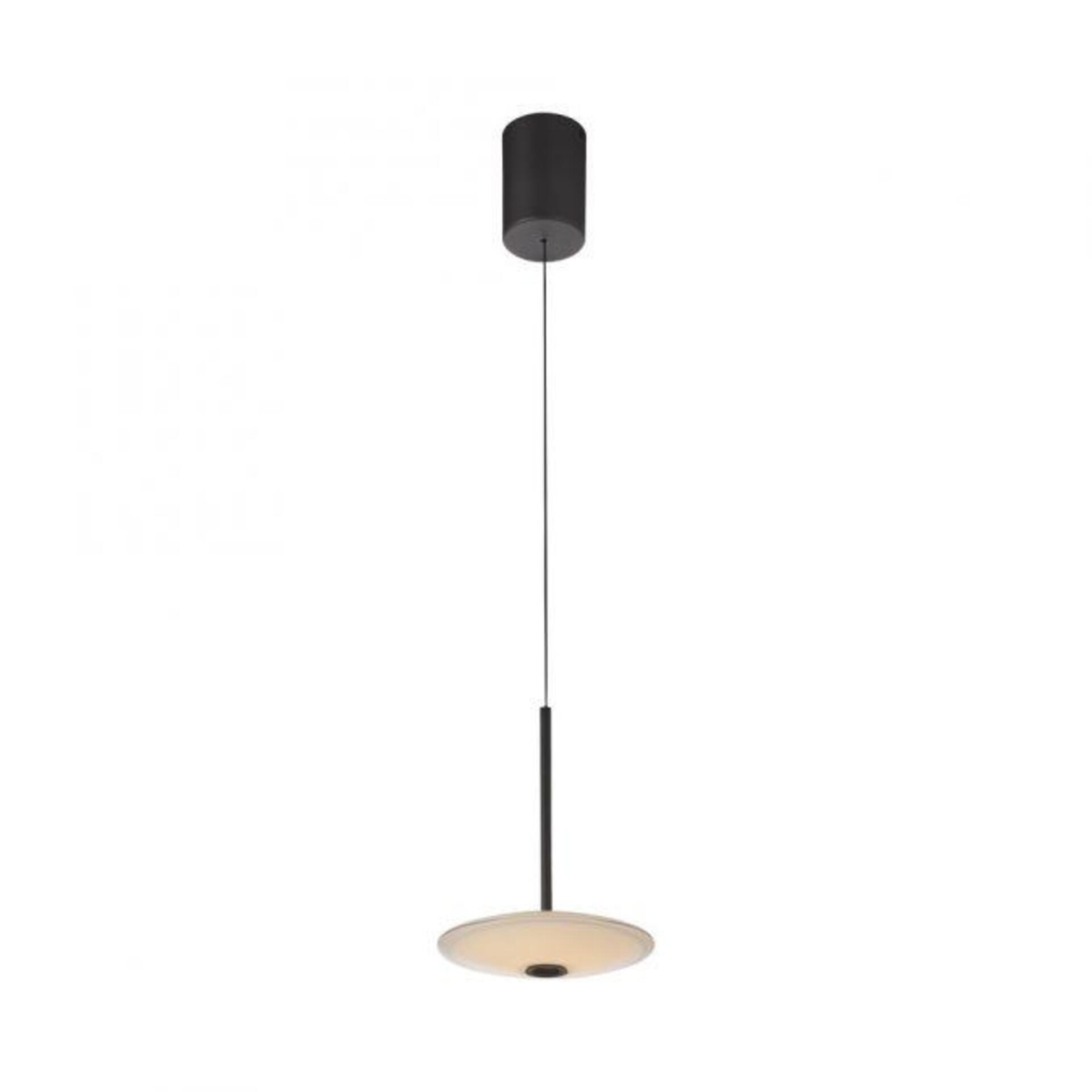Levně PAUL NEUHAUS LED závěsné svítidlo ELIPSA, černá, Comfort-Lift, stmívatelné 3000K