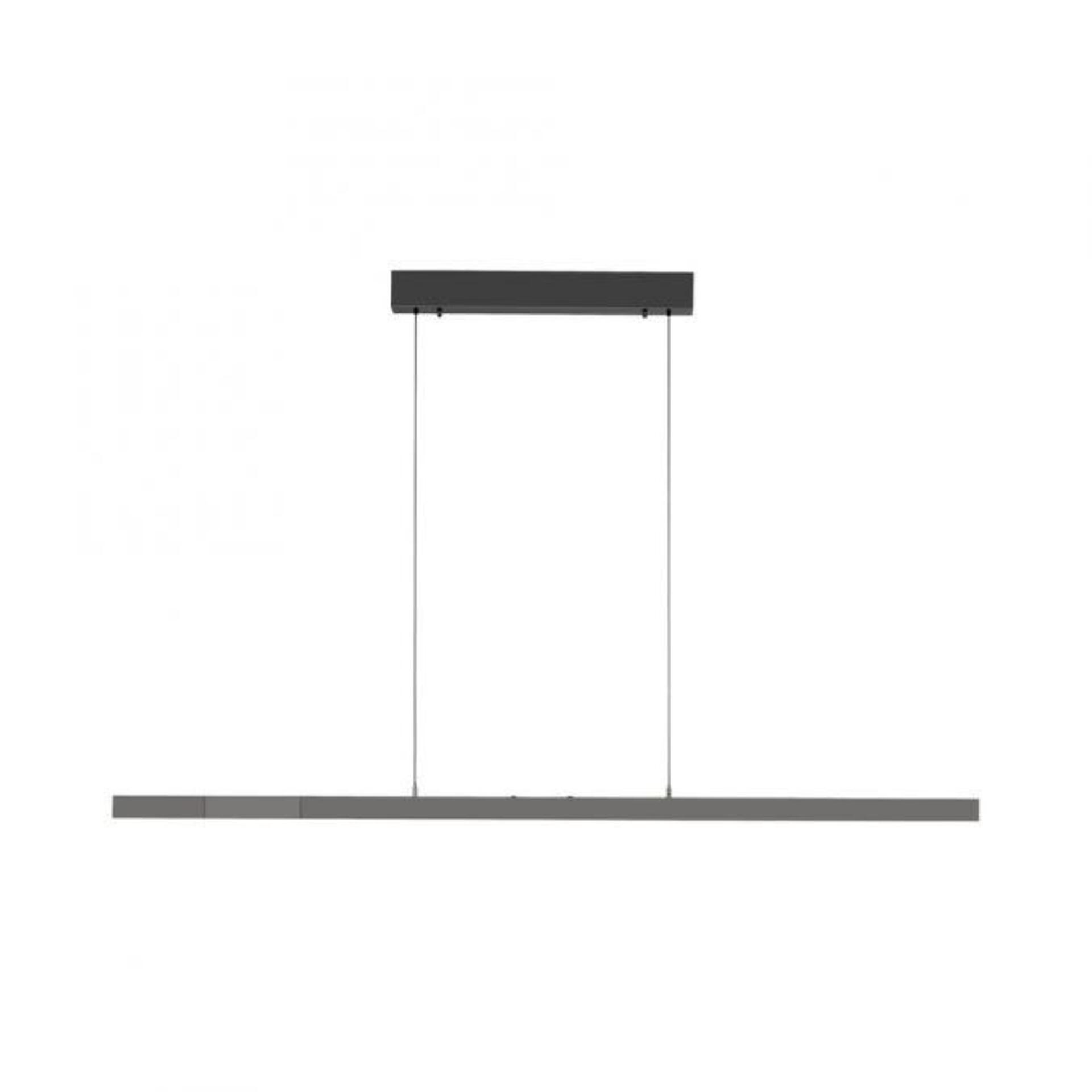 PAUL NEUHAUS LED závěsné svítidlo s Comfort Lift, antracit, nastavitelná výška, roztahovací 2700-5000K