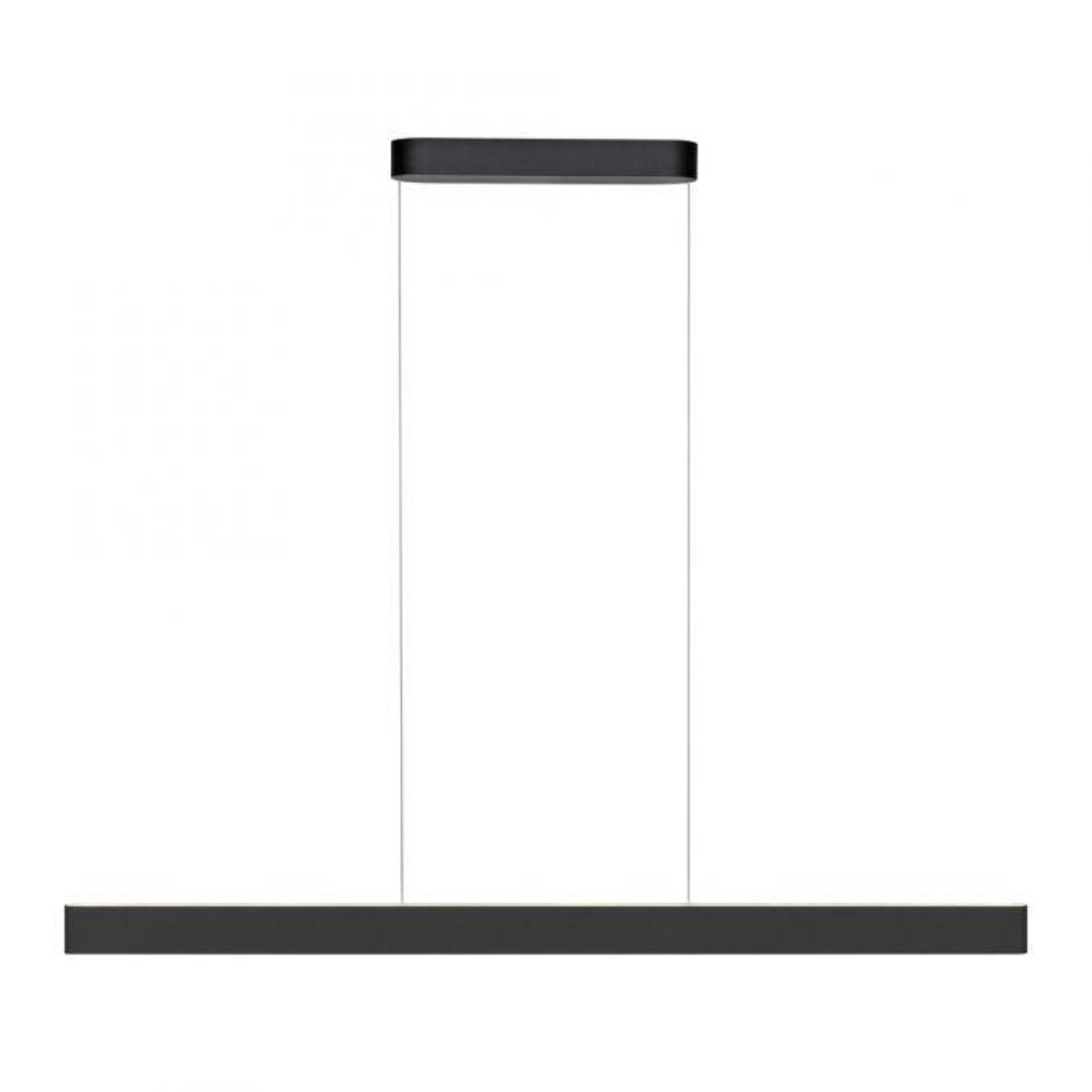 Levně PAUL NEUHAUS LED závěsné svítidlo Q-STRETTO, černá, ZigBee 2700-5000K