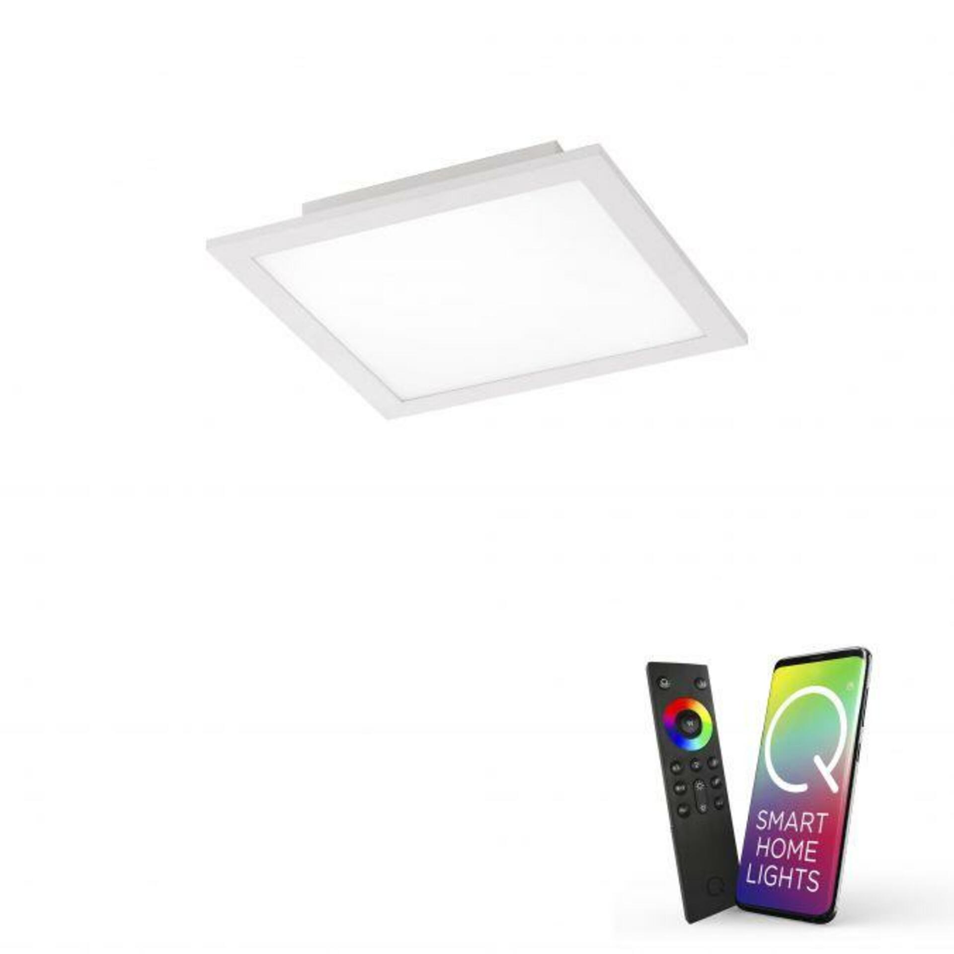 PAUL NEUHAUS Q-FLAG, LED panel Smart-Home, ploché 2700-5000K PN 8095-16