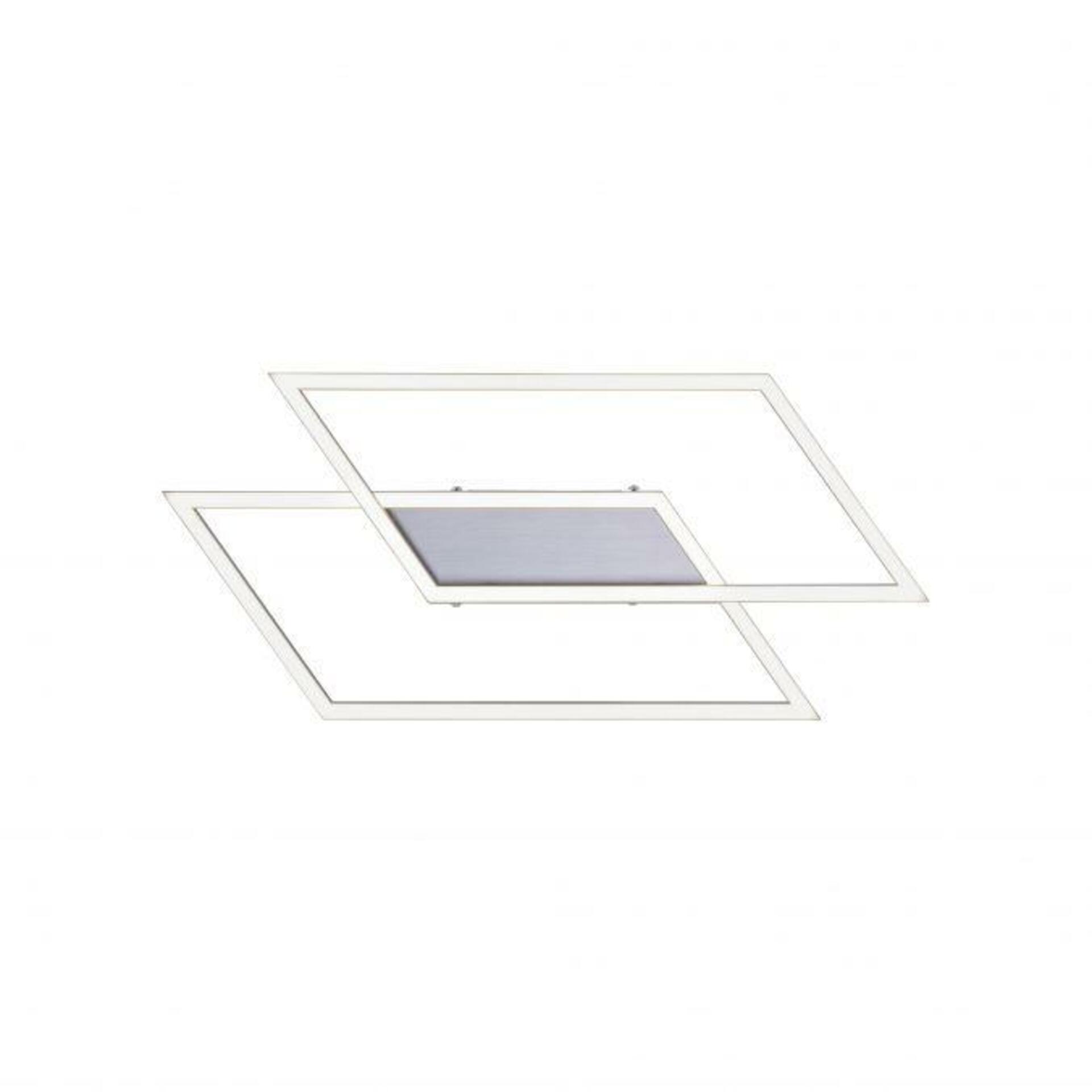 PAUL NEUHAUS LED stropní svítidlo, hranaté, moderní design SimplyDim 3000K PN 8192-55