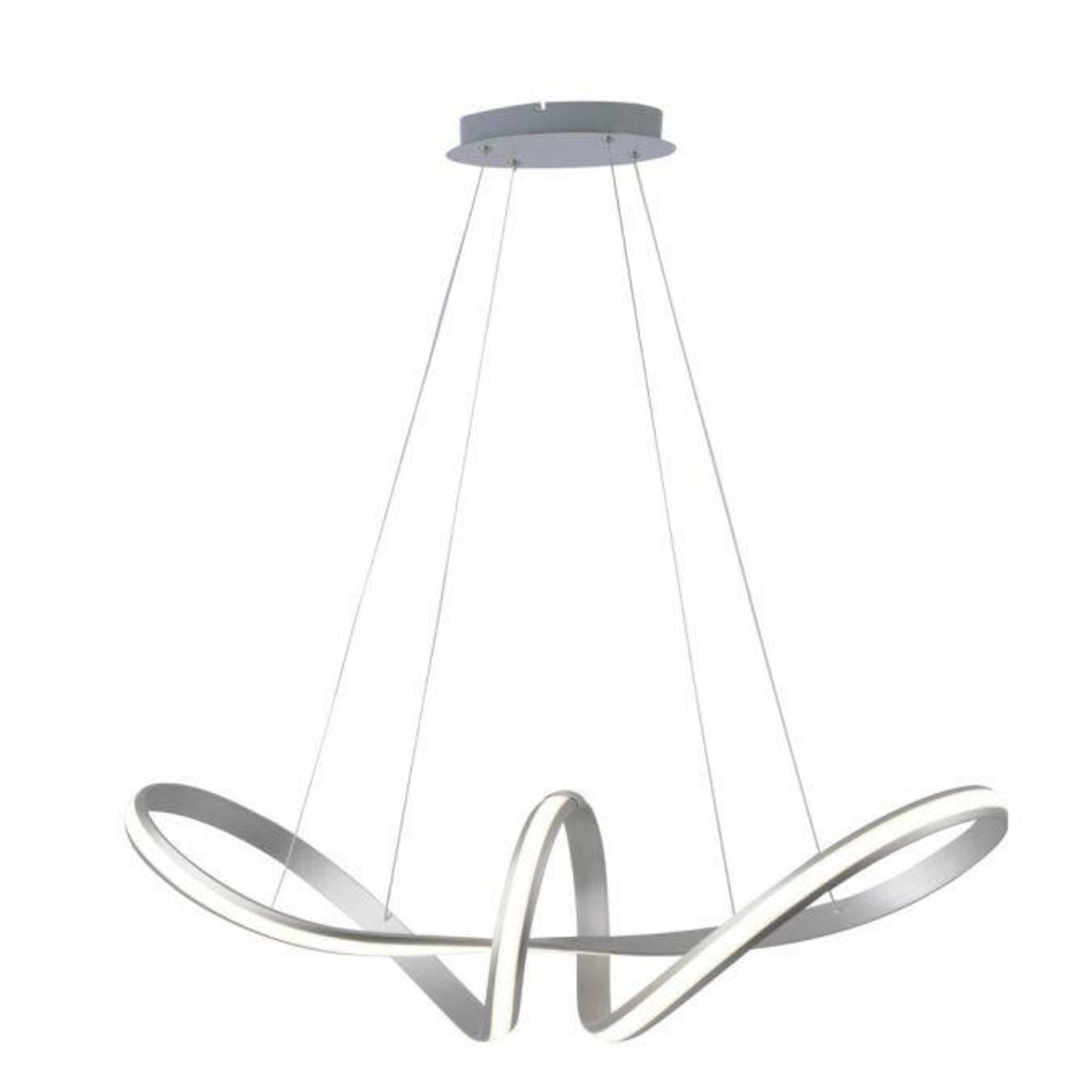 Levně PAUL NEUHAUS LED závěsné svítidlo, ocel, moderní design SimplyDim 3000K PN 8292-55
