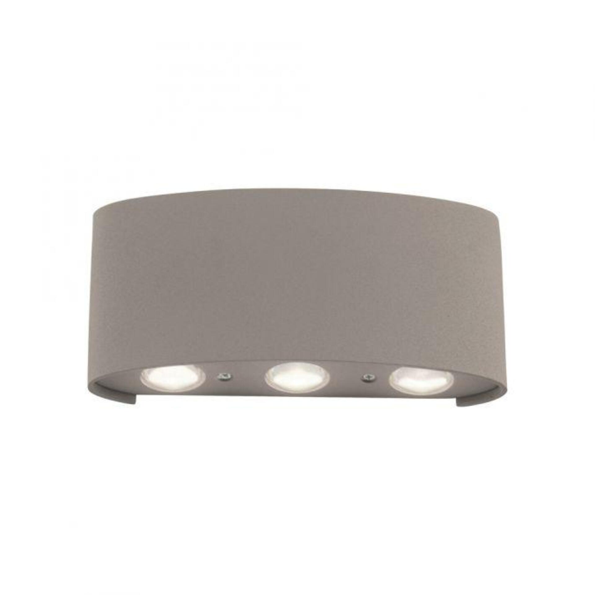 Levně PAUL NEUHAUS LED nástěnné svítidlo CARLO, písková barva, IP54, Up- & Downlight, 3000K