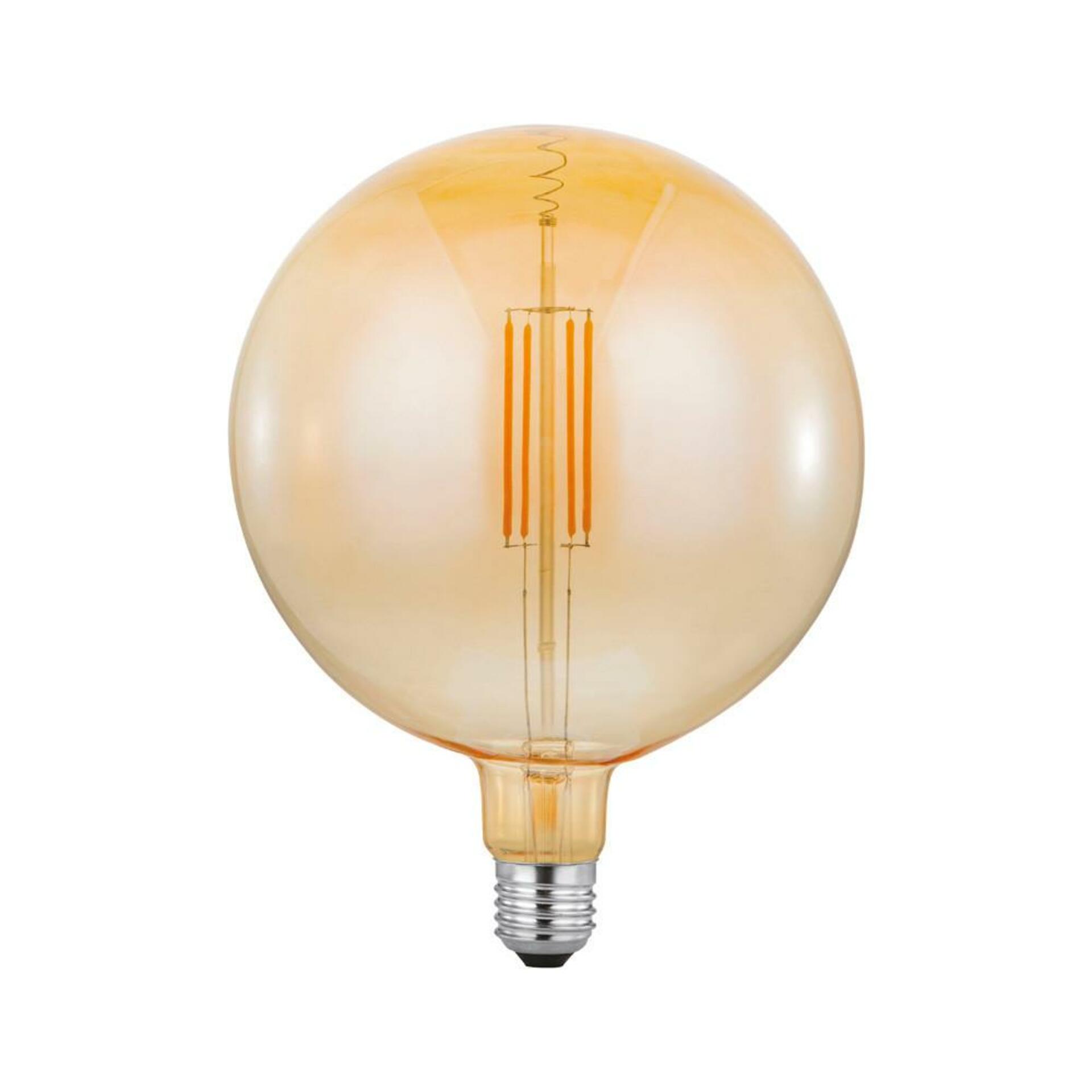 JUST LIGHT LEUCHTEN DIRECT LED Filament Globe, 4W E27, průměr 180mm 3000K DIM 08463 LD 08463