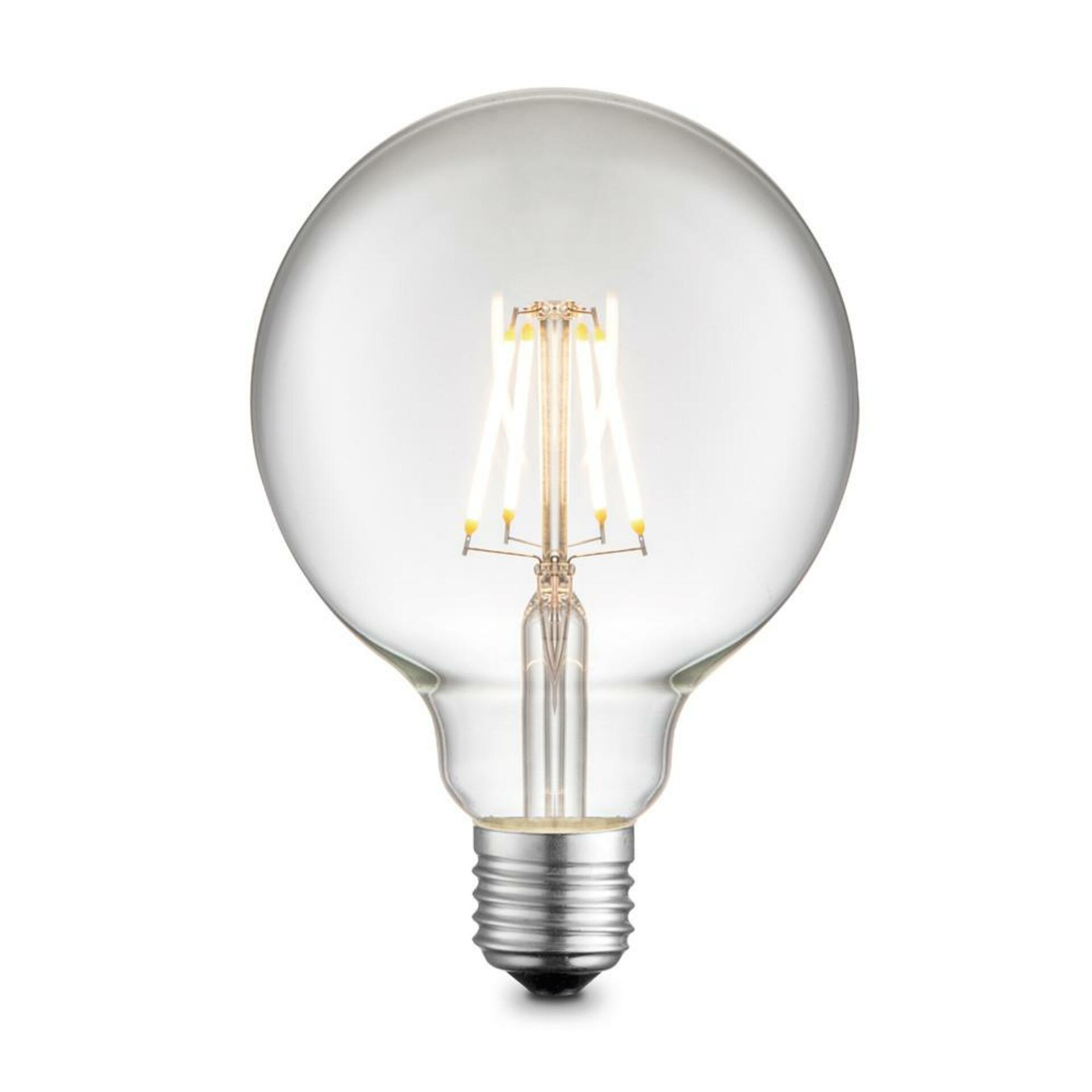 Levně JUST LIGHT LEUCHTEN DIRECT LED Filament Globe, E27, průměr 95mm 4W 3000K DIM 08467 LD 08467