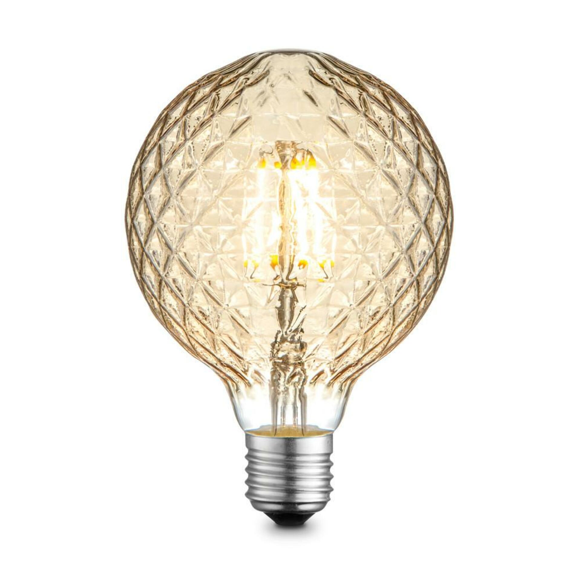 Levně JUST LIGHT LEUCHTEN DIRECT LED Filament, dekorativní Globe, 4W E27 průměr 95mm 3000K DIM 08468 LD 08468