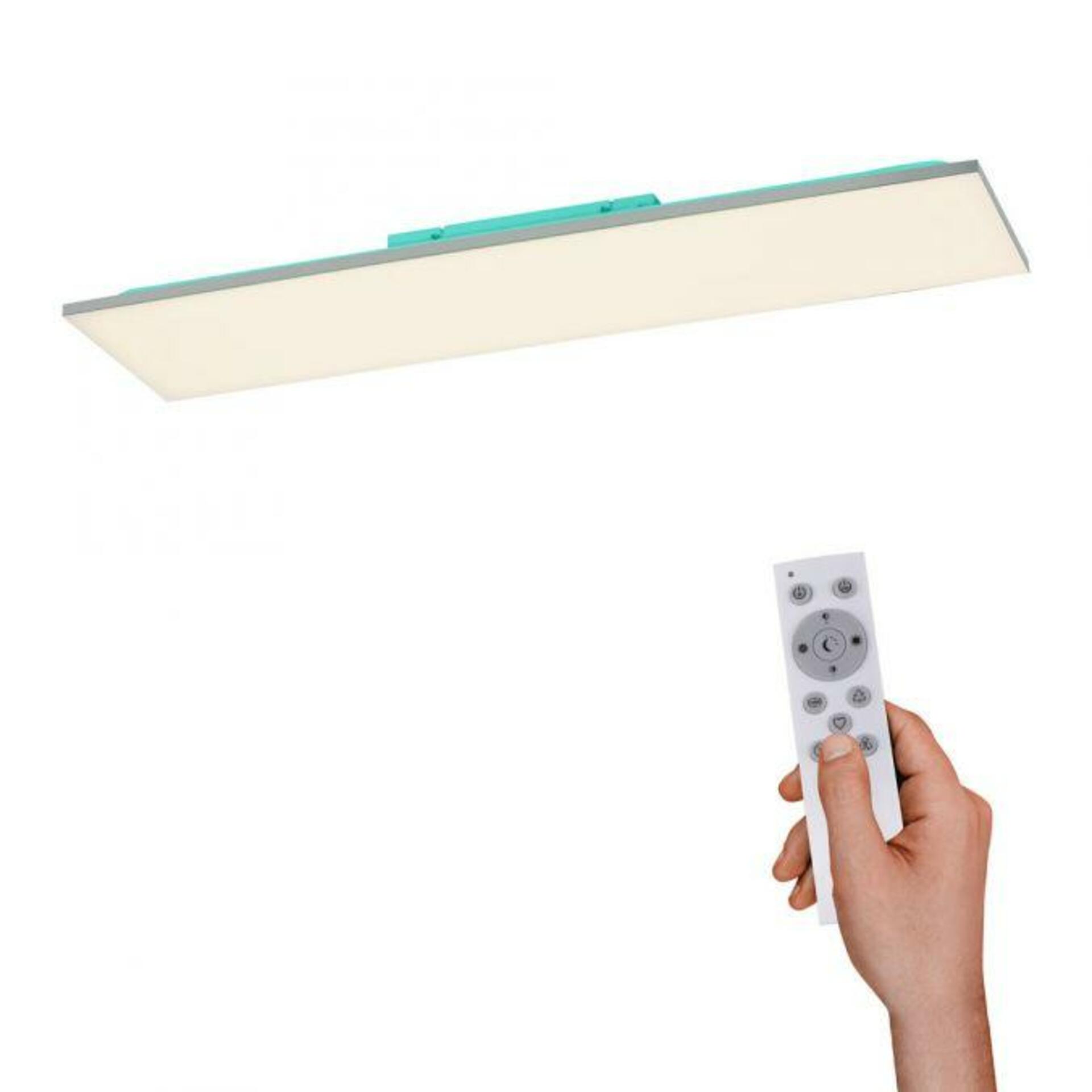 PAUL NEUHAUS LEUCHTEN DIREKT LED stropní svítidlo, bílé, CCT, RGB, dálkový ovladač, stmívatelné 2700-5000K