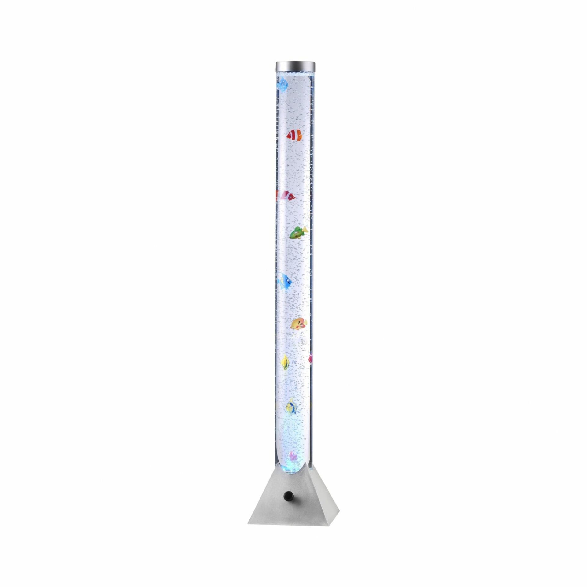 PAUL NEUHAUS Vodní sloupec, LED, stříbrná barva, ocel RGB LD 85106-55