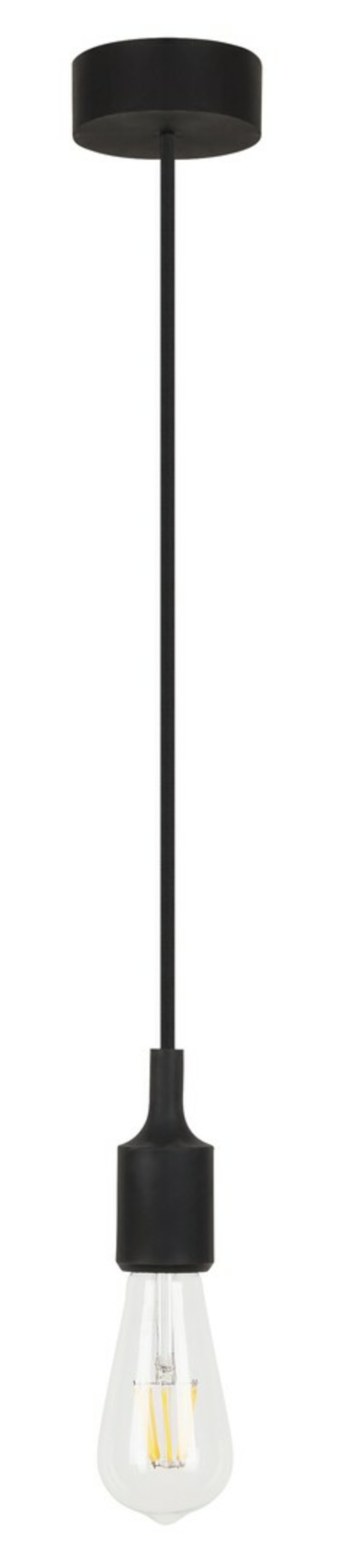 Rabalux závěsné svítidlo Roxy E27 1x MAX 60W černá 1412