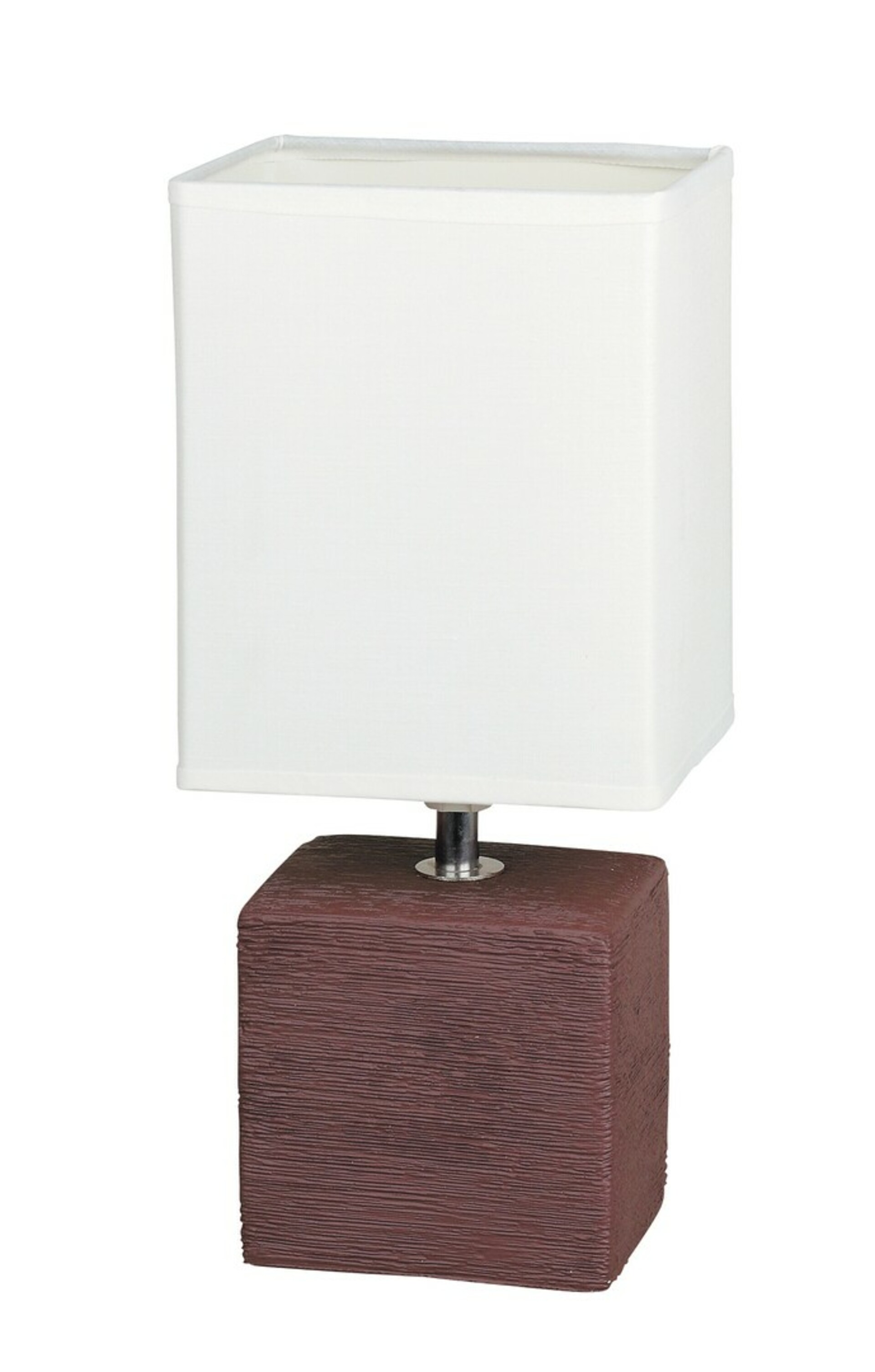 Rabalux stolní lampa Orlando E14 1x MAX 40W hnědočerná, textura dřeva 4928