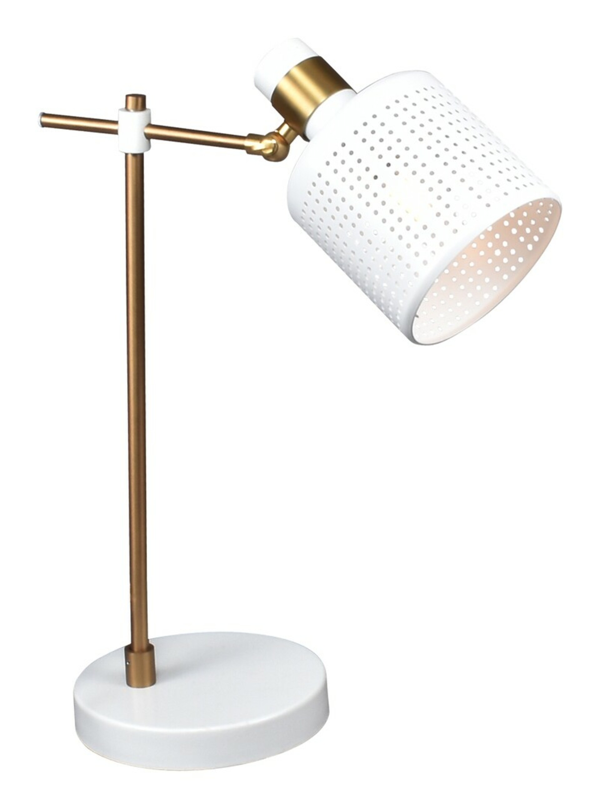 Levně Rabalux stolní lampa Alberta E27 1x MAX 9W zlatá 5090