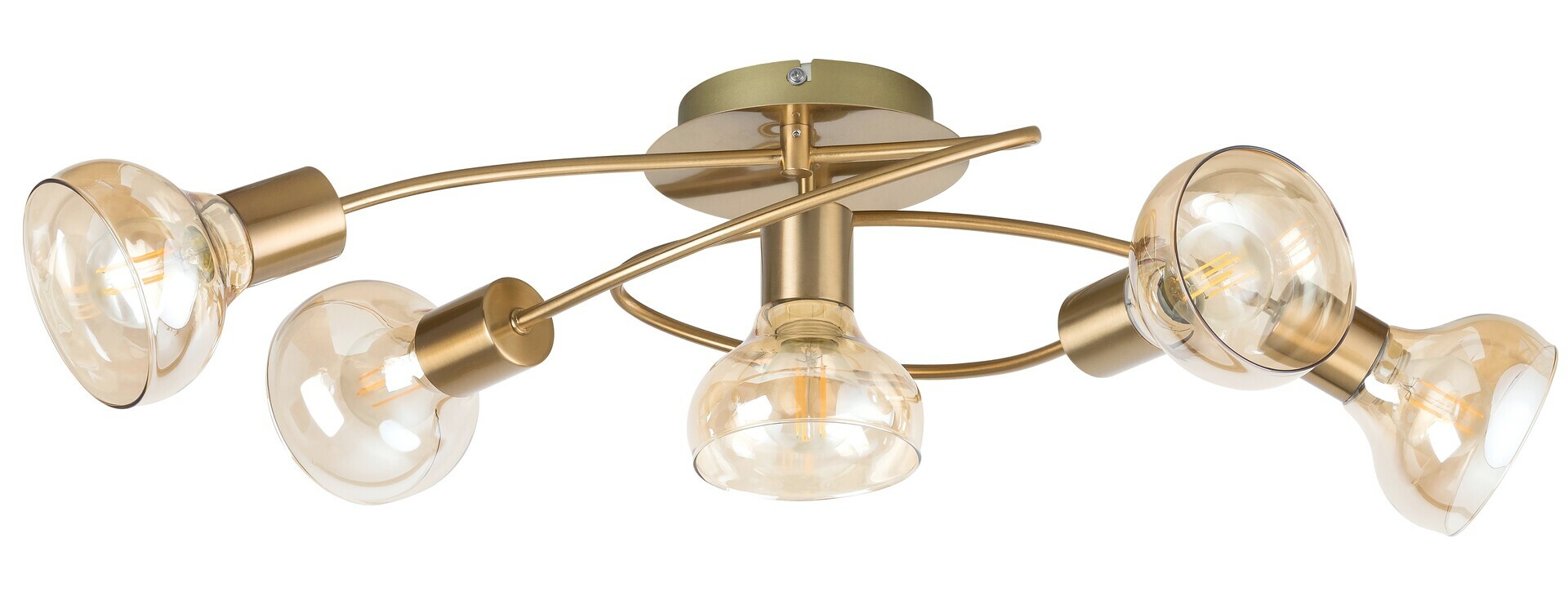 Rabalux stropní svítidlo Holly E14 5x MAX 40W antická zlatá 5552