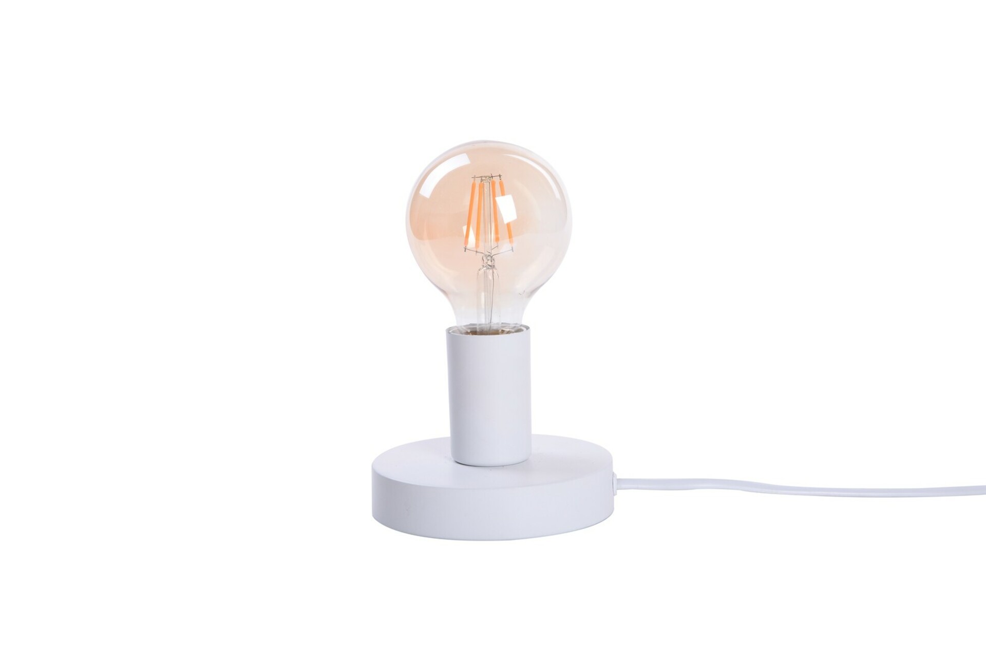 Rabalux stolní lampa Bowie E27 1x MAX 60W bílá 6570