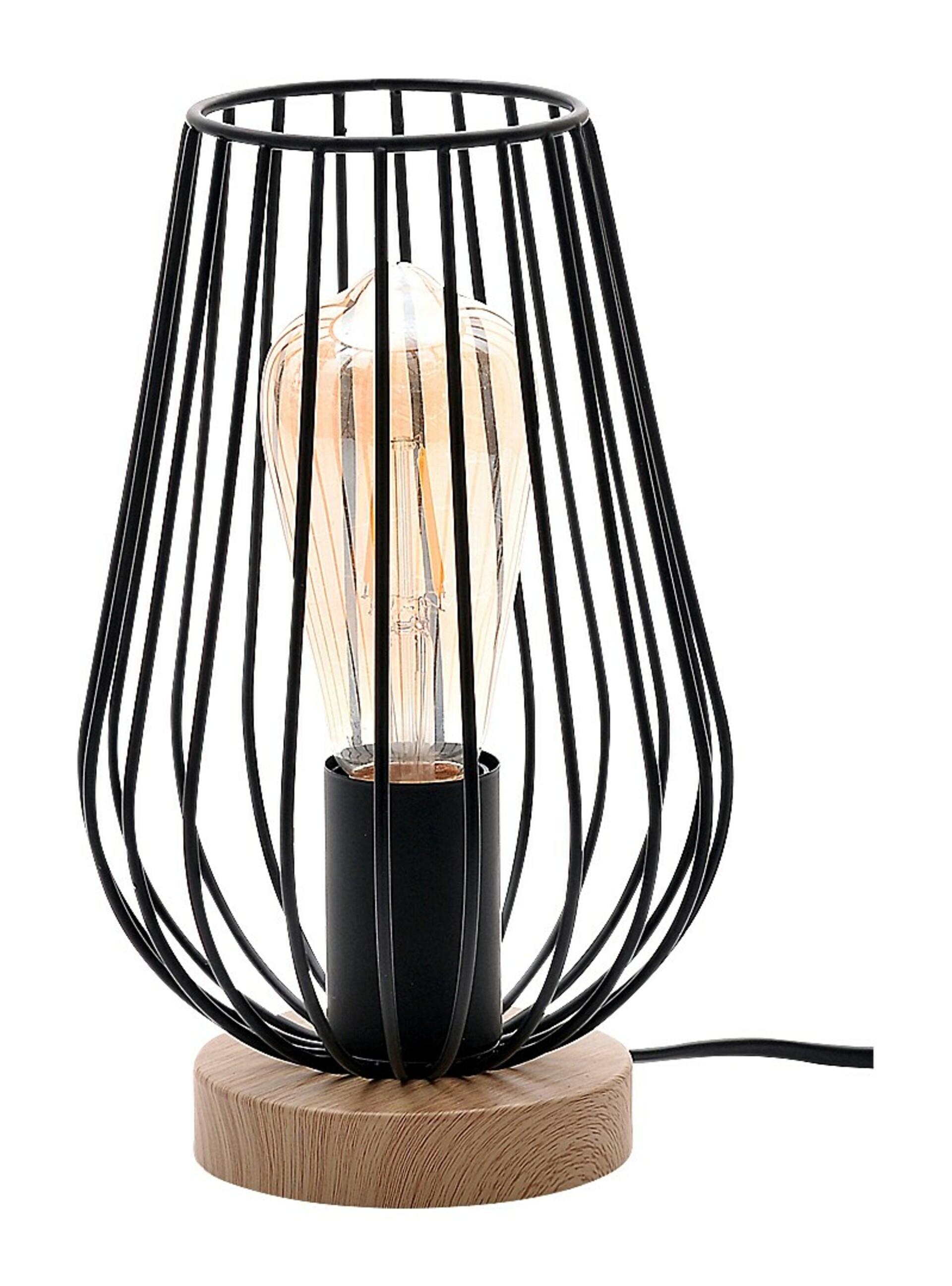 Rabalux stolní lampa Gremio E27 1x MAX 40W buk 6915