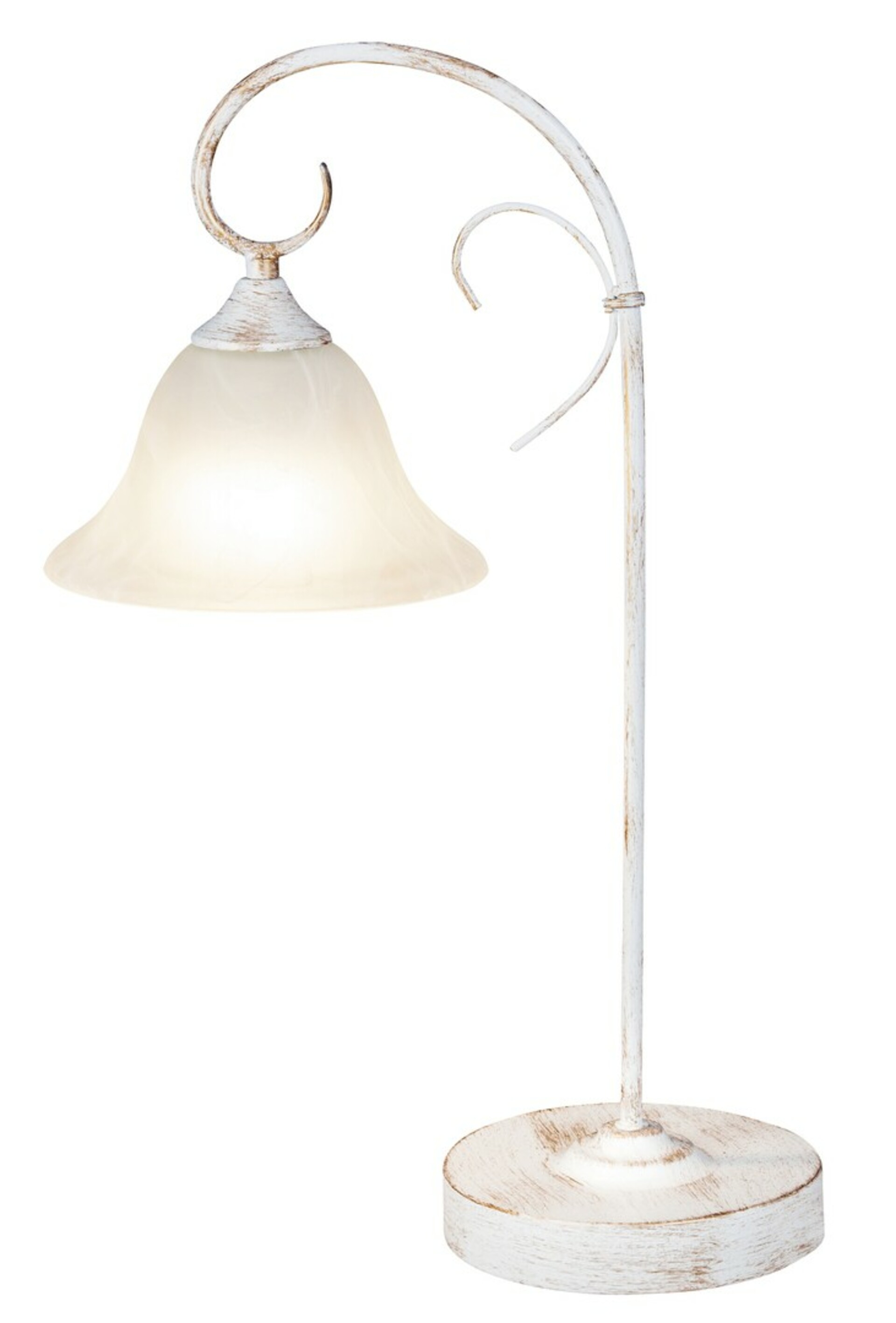 Rabalux stolní lampa Katherine E27 1x MAX 40W antikovaná bílá 7187