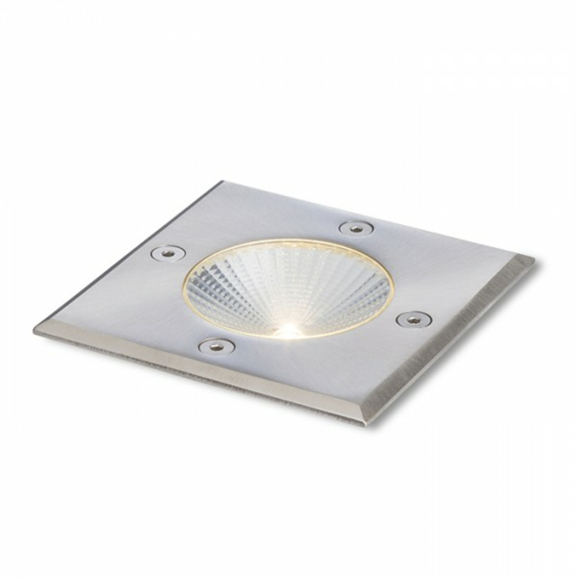 RED - DESIGN RENDL RENDL RIZZ SQ 105 nerez 230V LED 3W 96° IP65 3000K R10436