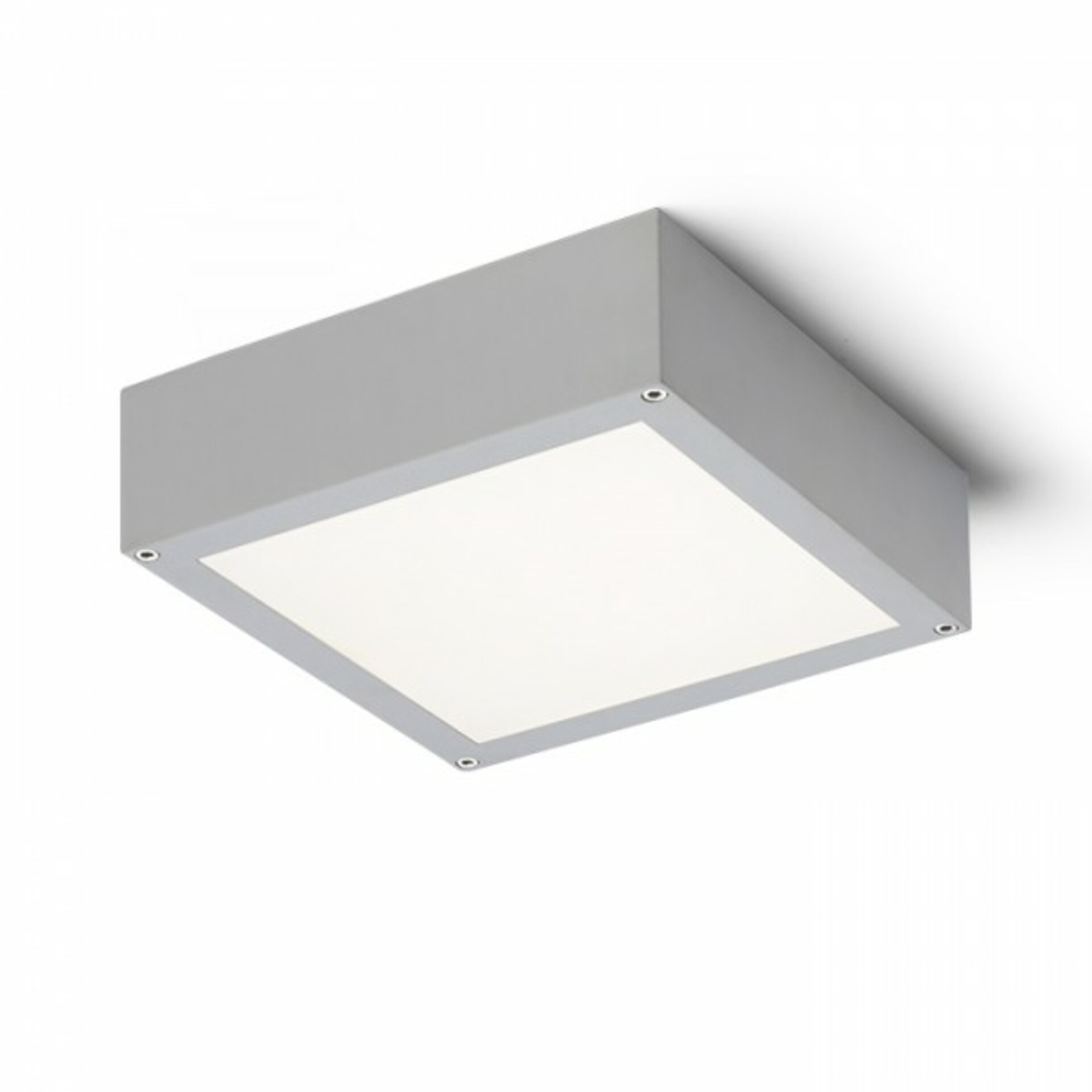 RED - DESIGN RENDL RENDL SCOTT stropní stříbrnošedá 230V LED 9.8W IP54 3000K R10552