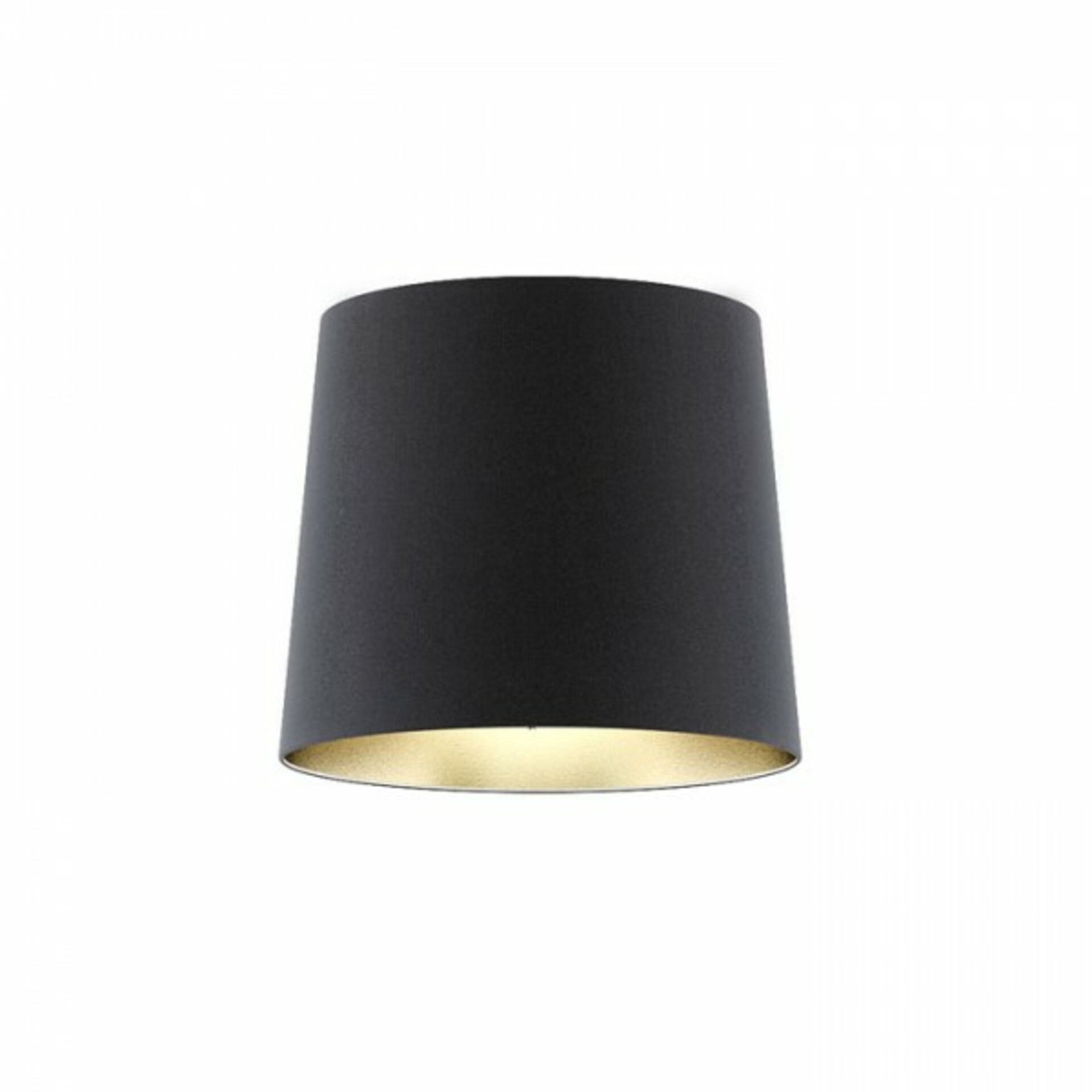 Levně RENDL CONNY 35/30 stojanové stínidlo Polycotton černá/zlatá fólie max. 23W R11469
