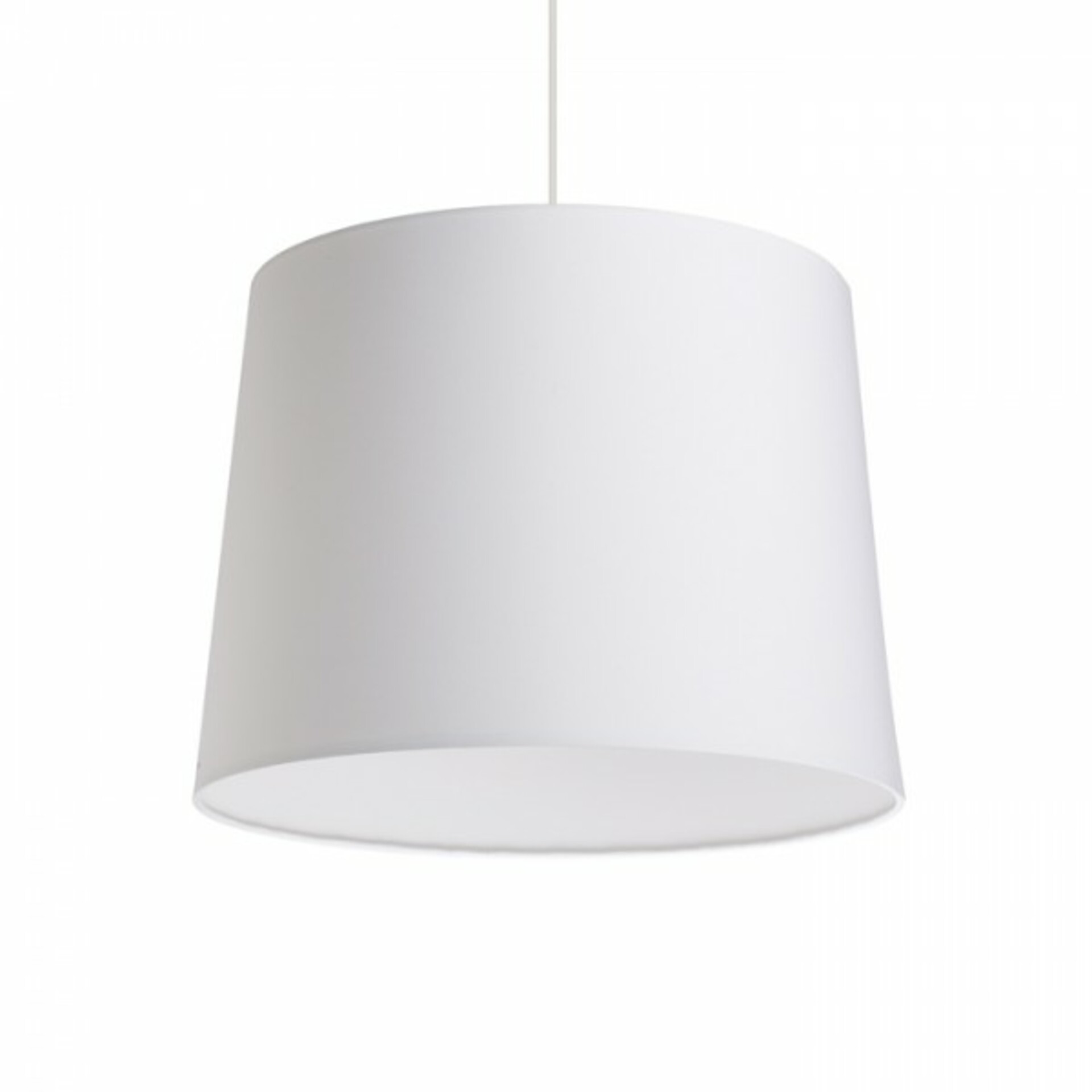 Levně RENDL ASPRO 40/30 stínidlo Polycotton bílá/bílé PVC max. 23W R11495
