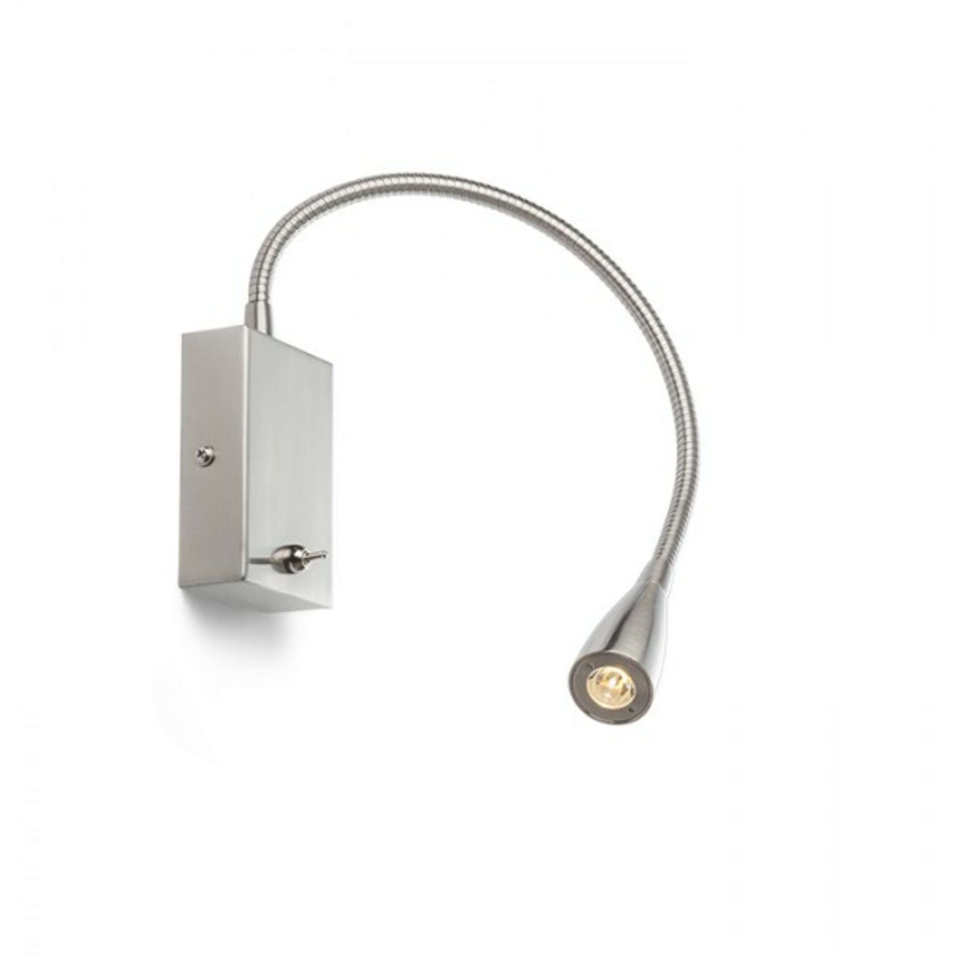Levně RENDL POINT nástěnná matný nikl 230V LED 3W 40° 3000K R11758