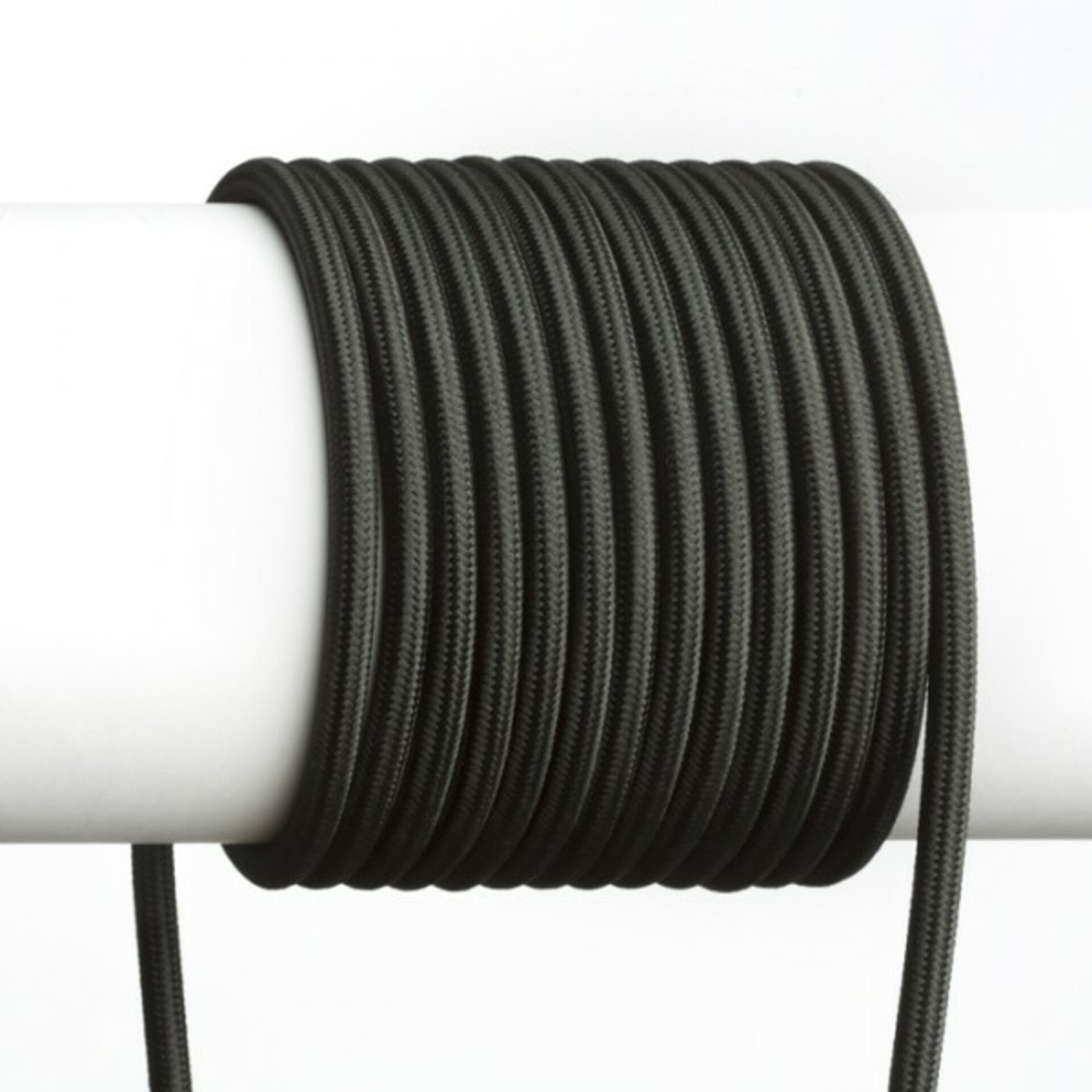 Levně RENDL FIT 3X0,75 1bm textilní kabel černá R12222