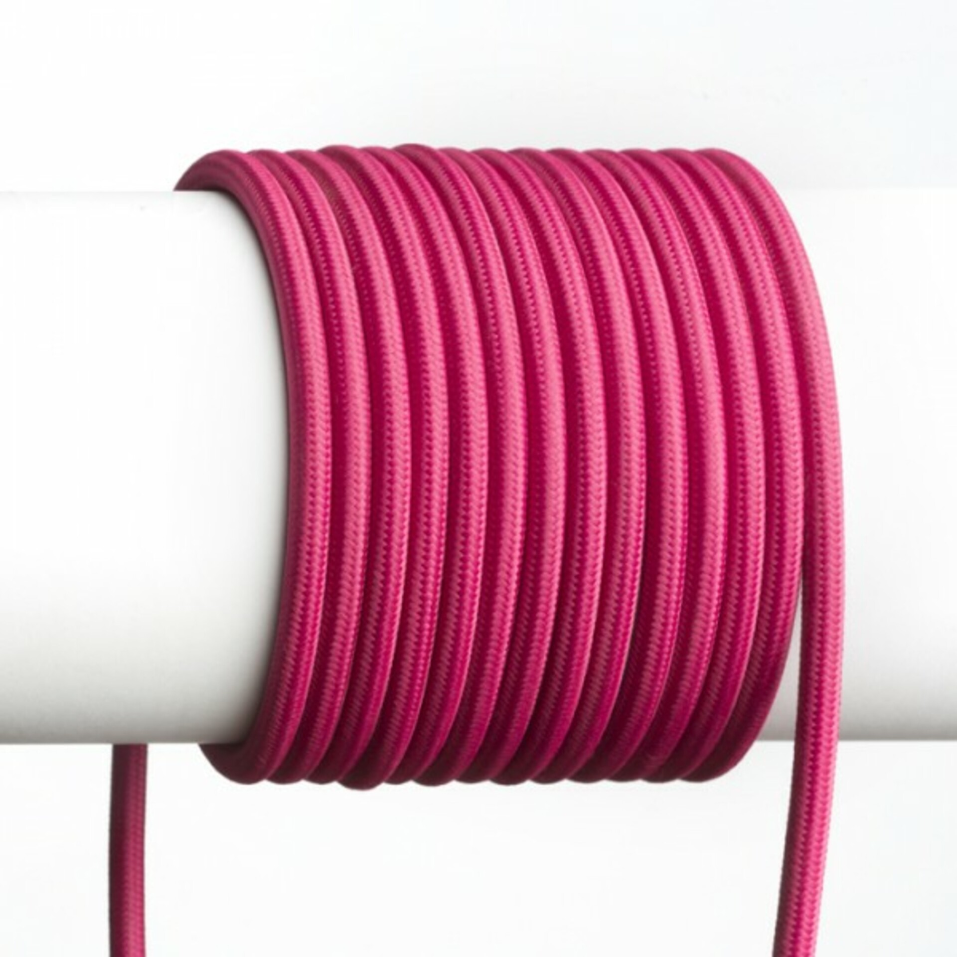 Levně RENDL FIT 3X0,75 1bm textilní kabel fuchsiová R12226