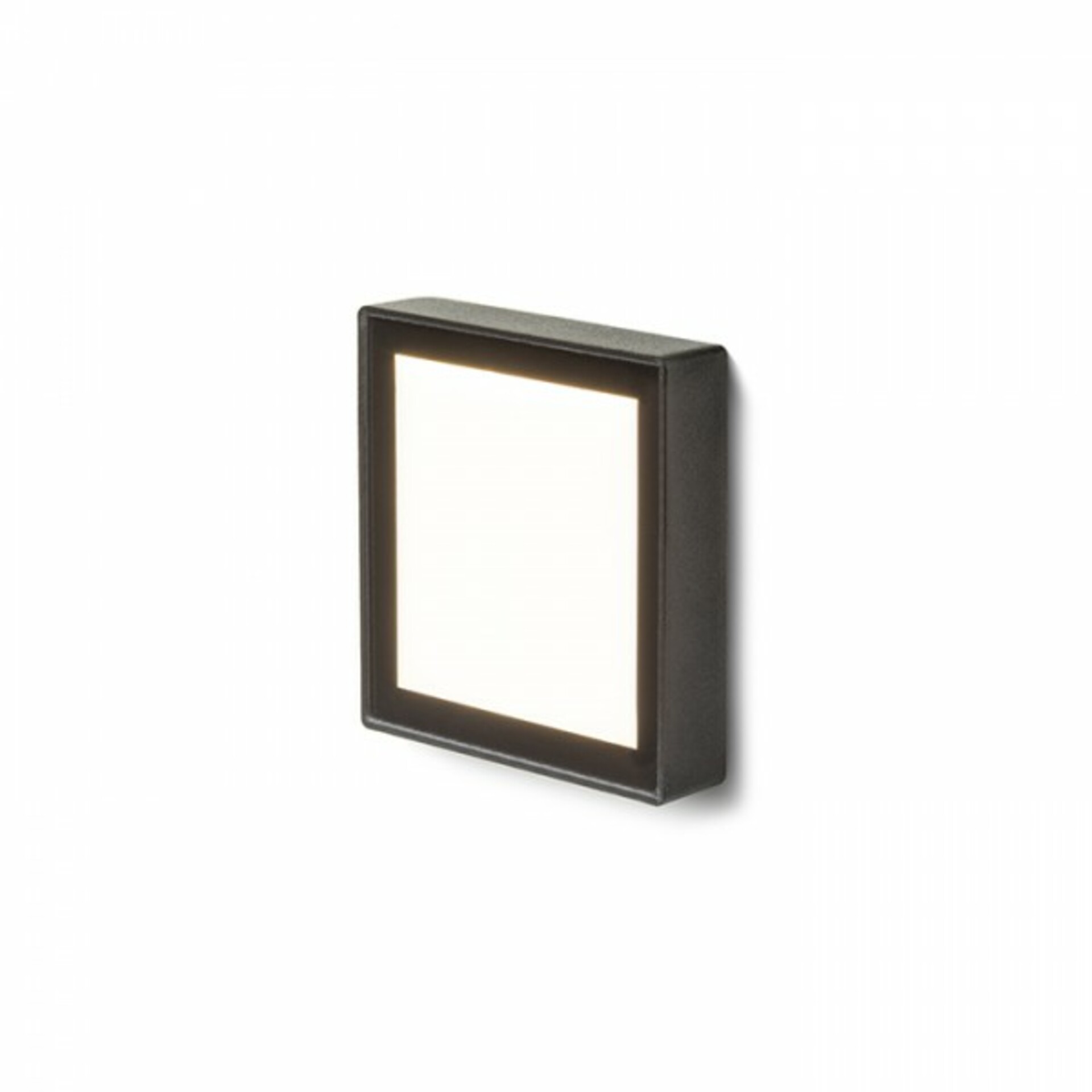 RED - DESIGN RENDL RENDL DEJAVU SQ 9 zápustná černá 230V LED 3.5W IP65 3000K R12530