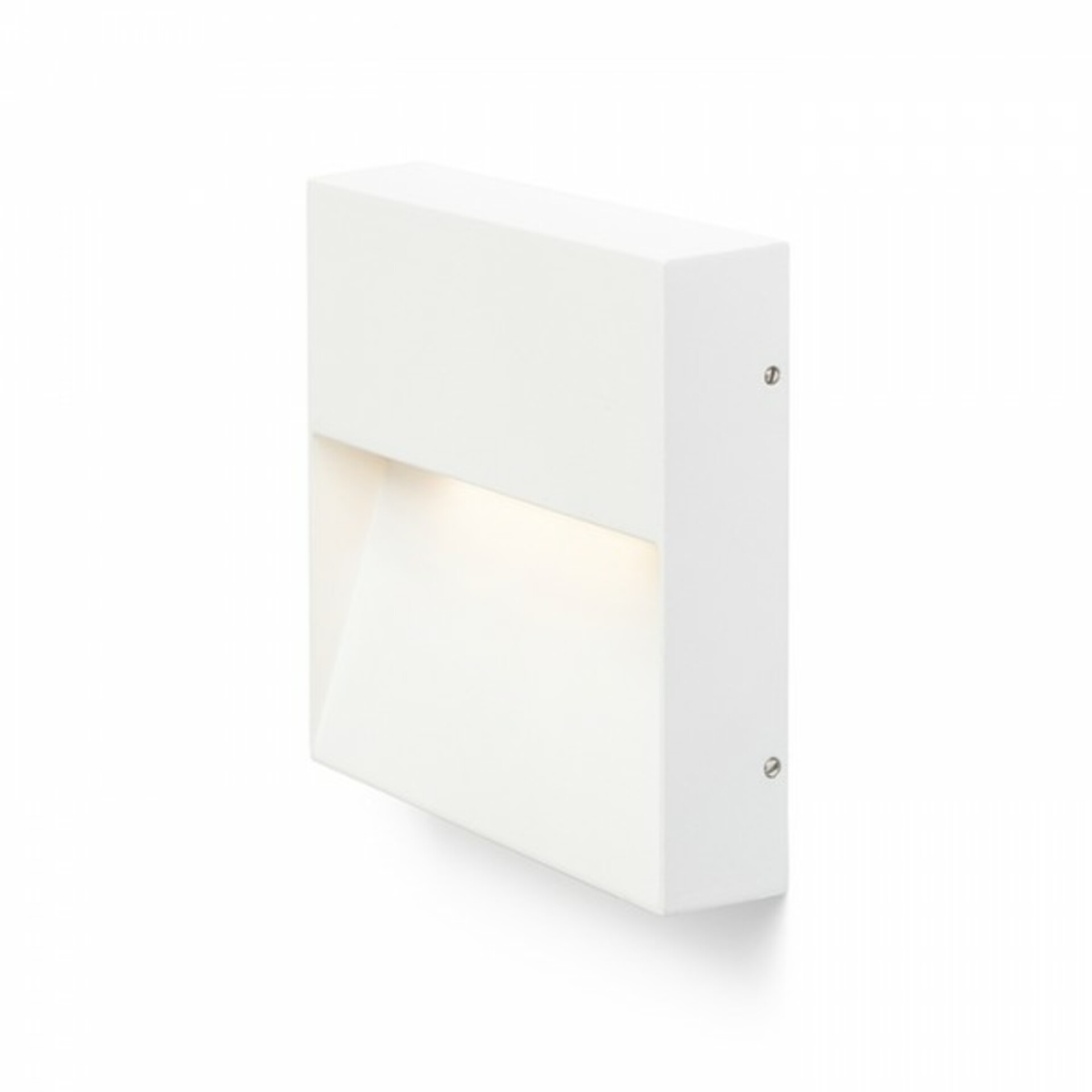 RED - DESIGN RENDL RENDL AQILA SQ nástěnná bílá 230V LED 6W IP54 3000K R12542