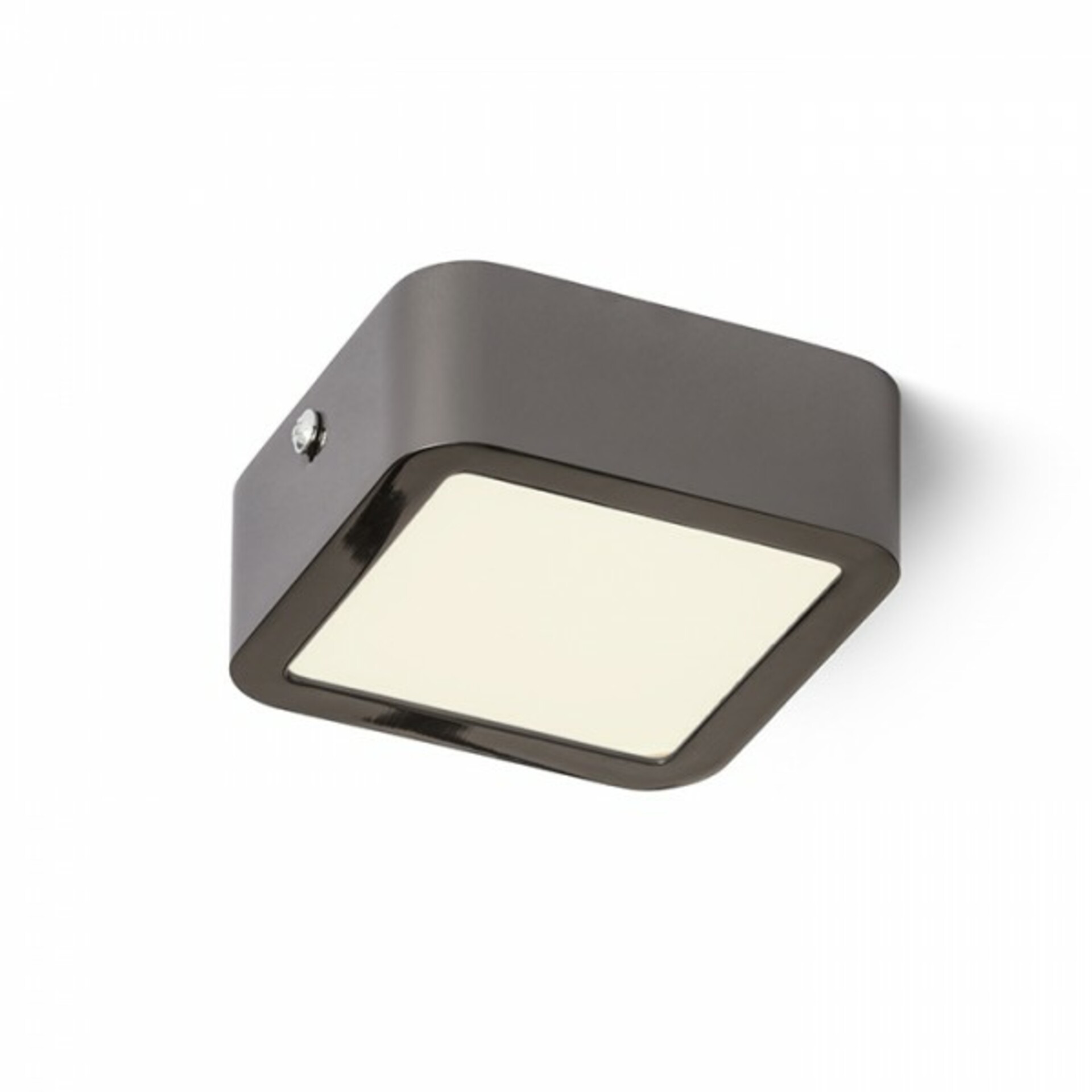 RED - DESIGN RENDL RENDL HUE SQ 9 stropní černý chrom 230V LED 6W 3000K R12806