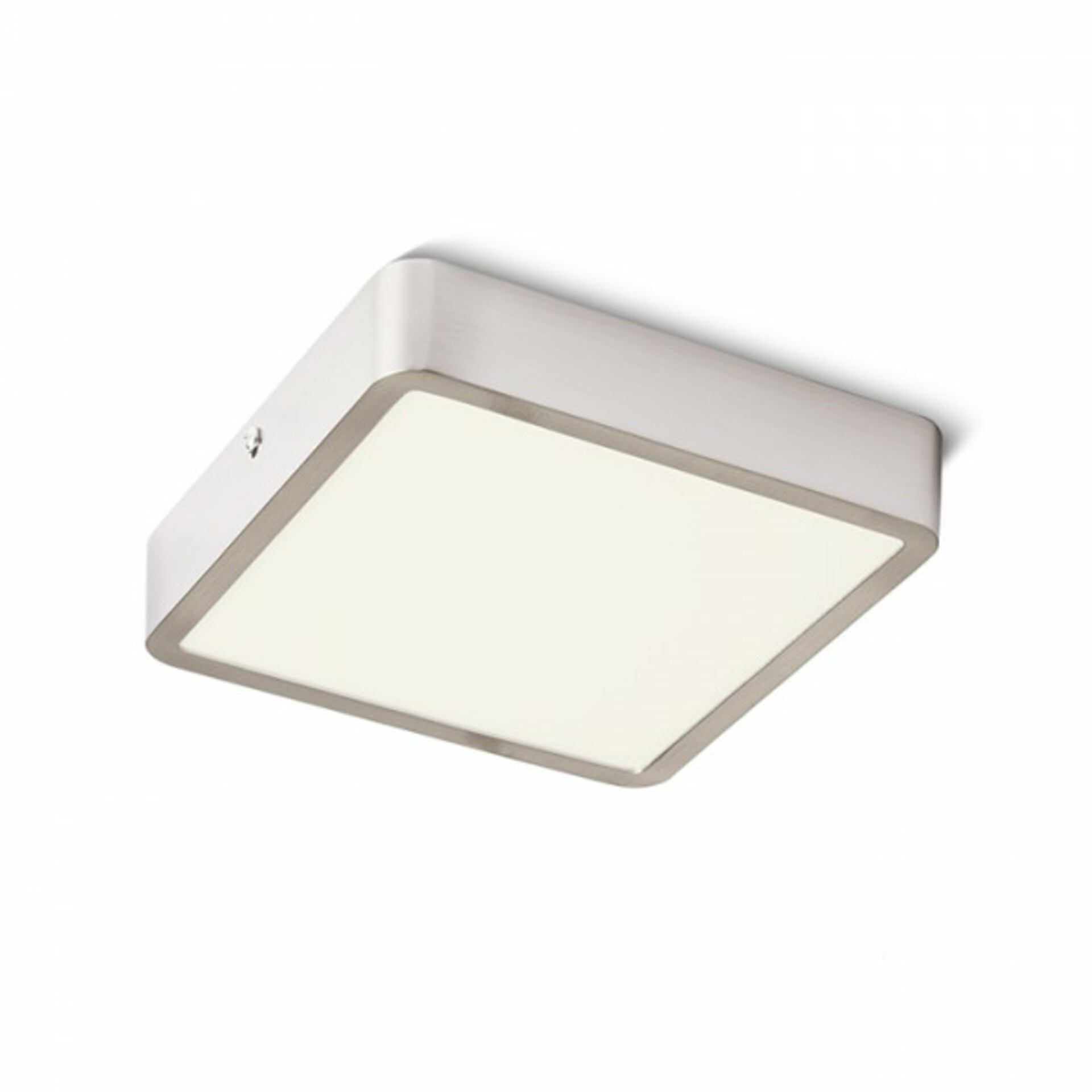 RED - DESIGN RENDL RENDL HUE SQ 17 stropní matný nikl 230V LED 18W 3000K R12813