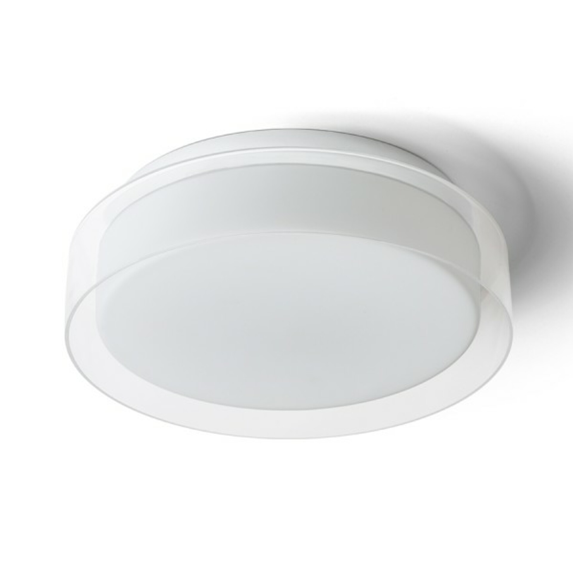 RED - DESIGN RENDL RENDL VENICE LED 30 stropní čiré sklo/opálové sklo/chrom 230V LED 12W IP44 3000K R13685