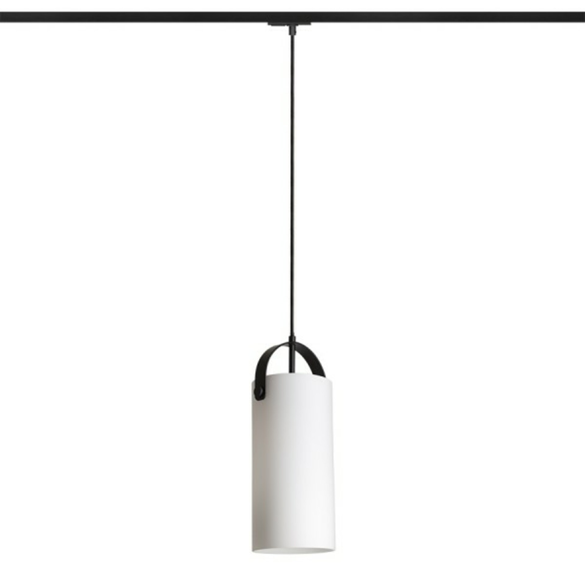 Levně RENDL JULIETTA 31 pro jednookr. lištu opálové sklo/černá 230V E27 20W R13861