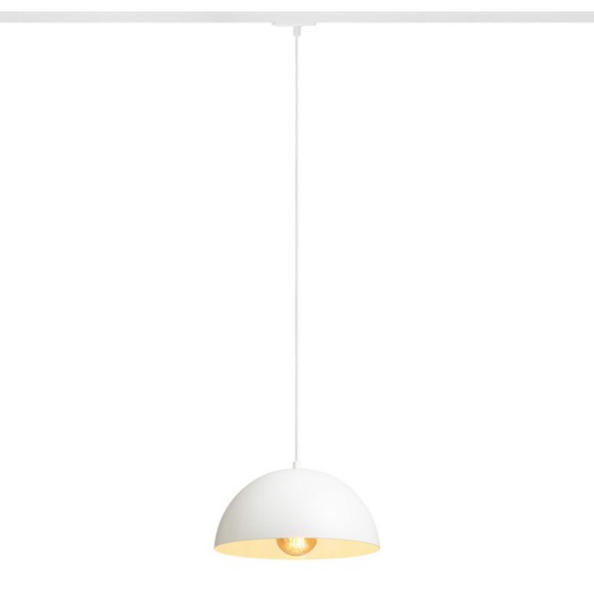 Levně RENDL GLADYS 30 svítidlo pro jednookr. lištu bílá/bílá 230V E27 15W R14502