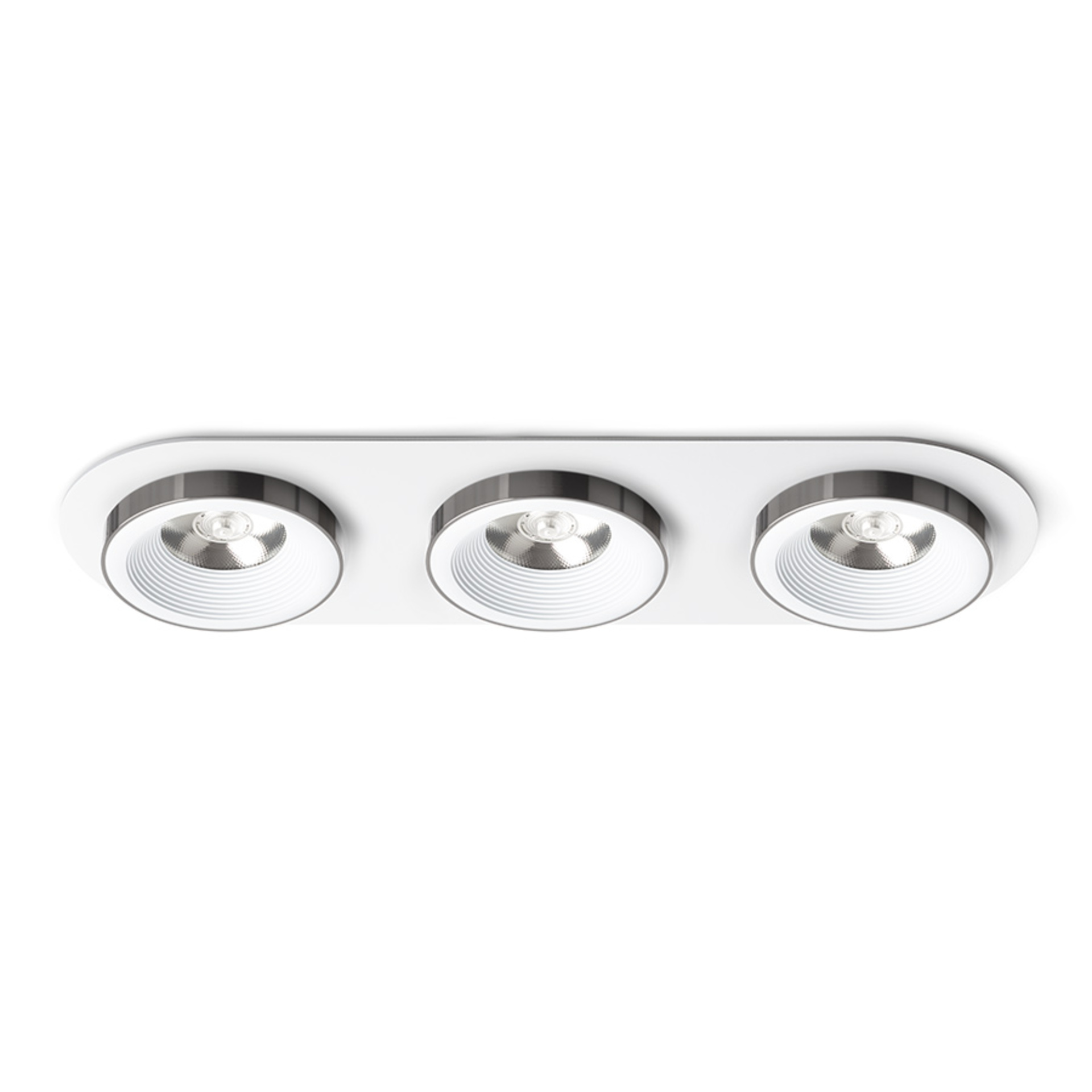 Levně RENDL SHARM LED vestavné světlo, sady bílá černý chrom R14575