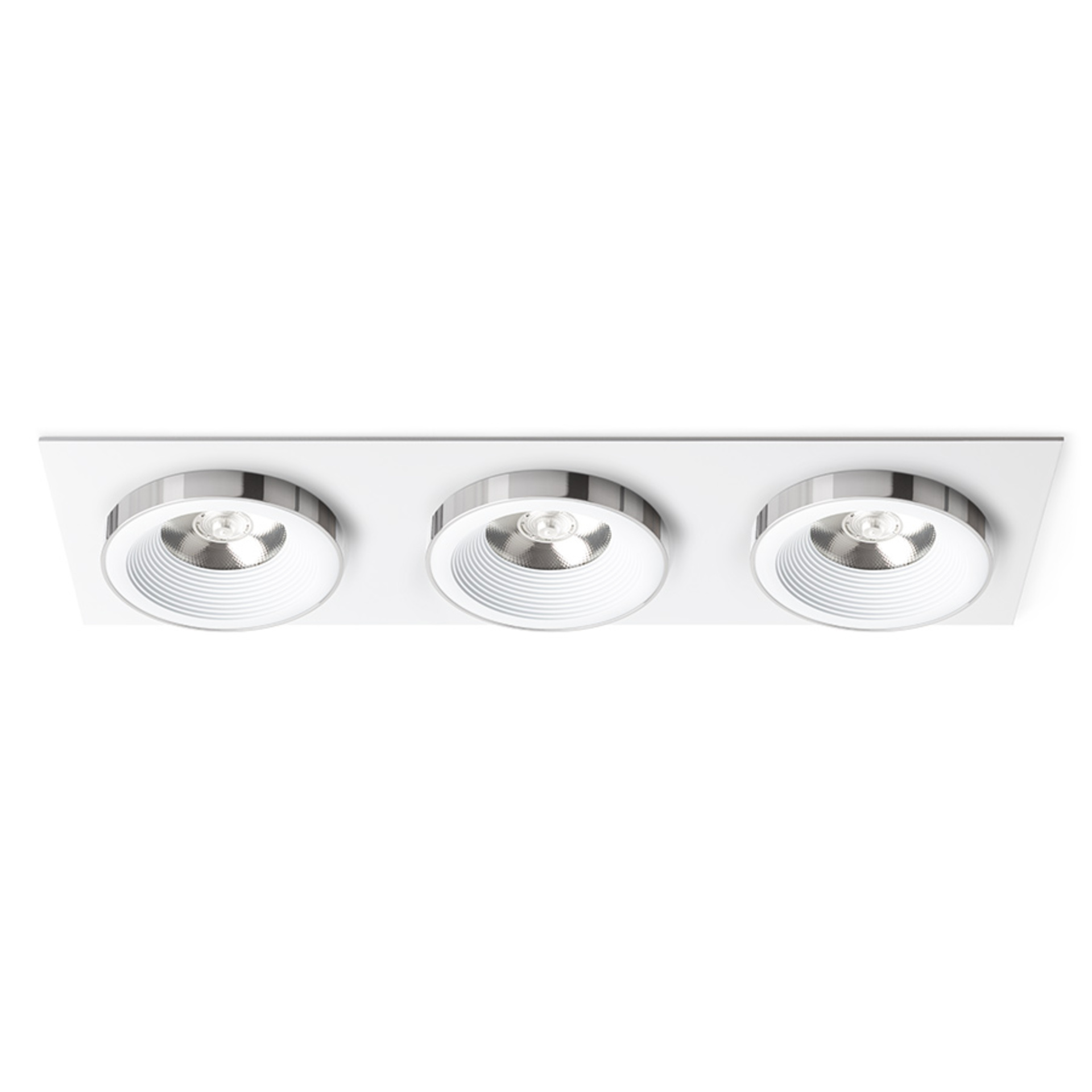 Levně RENDL SHARM LED vestavné světlo, sady bílá chrom R14586