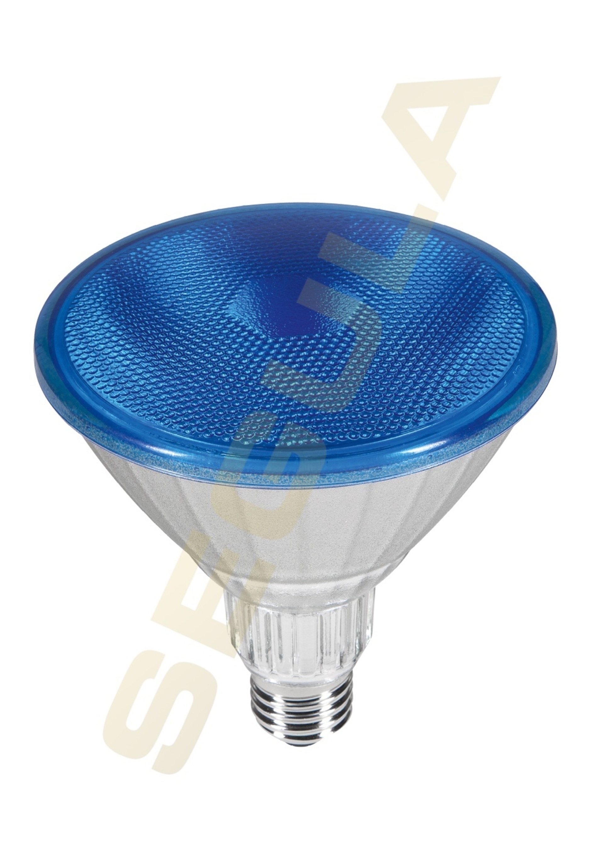 Levně Segula 50762 LED reflektorová žárovka PAR 38 modrá E27 18 W (120 W) 85 Lm 40d
