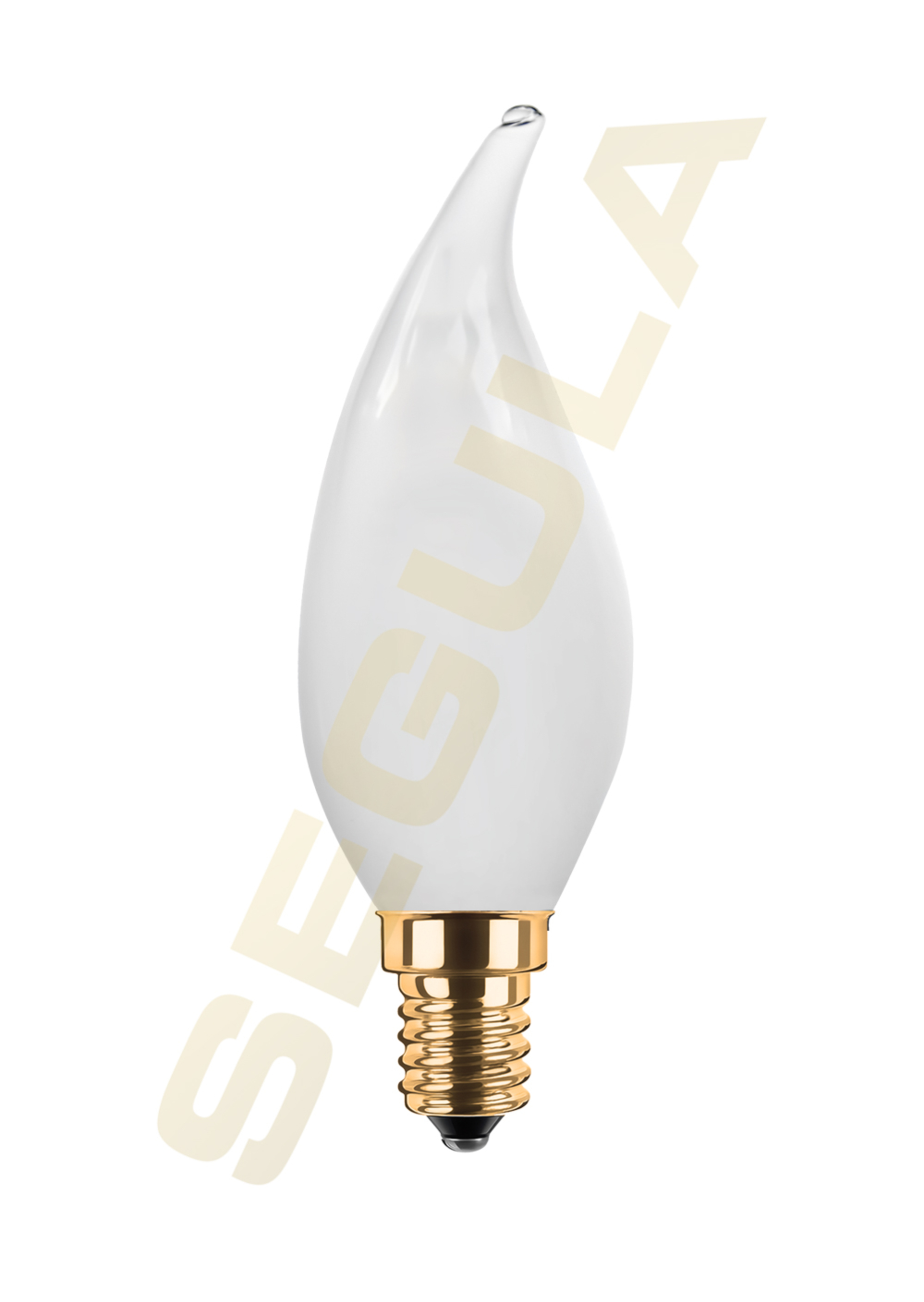 Levně Segula 55207 LED svíčka plamínek matná E14 3,2 W (26 W) 260 Lm 2.200 K