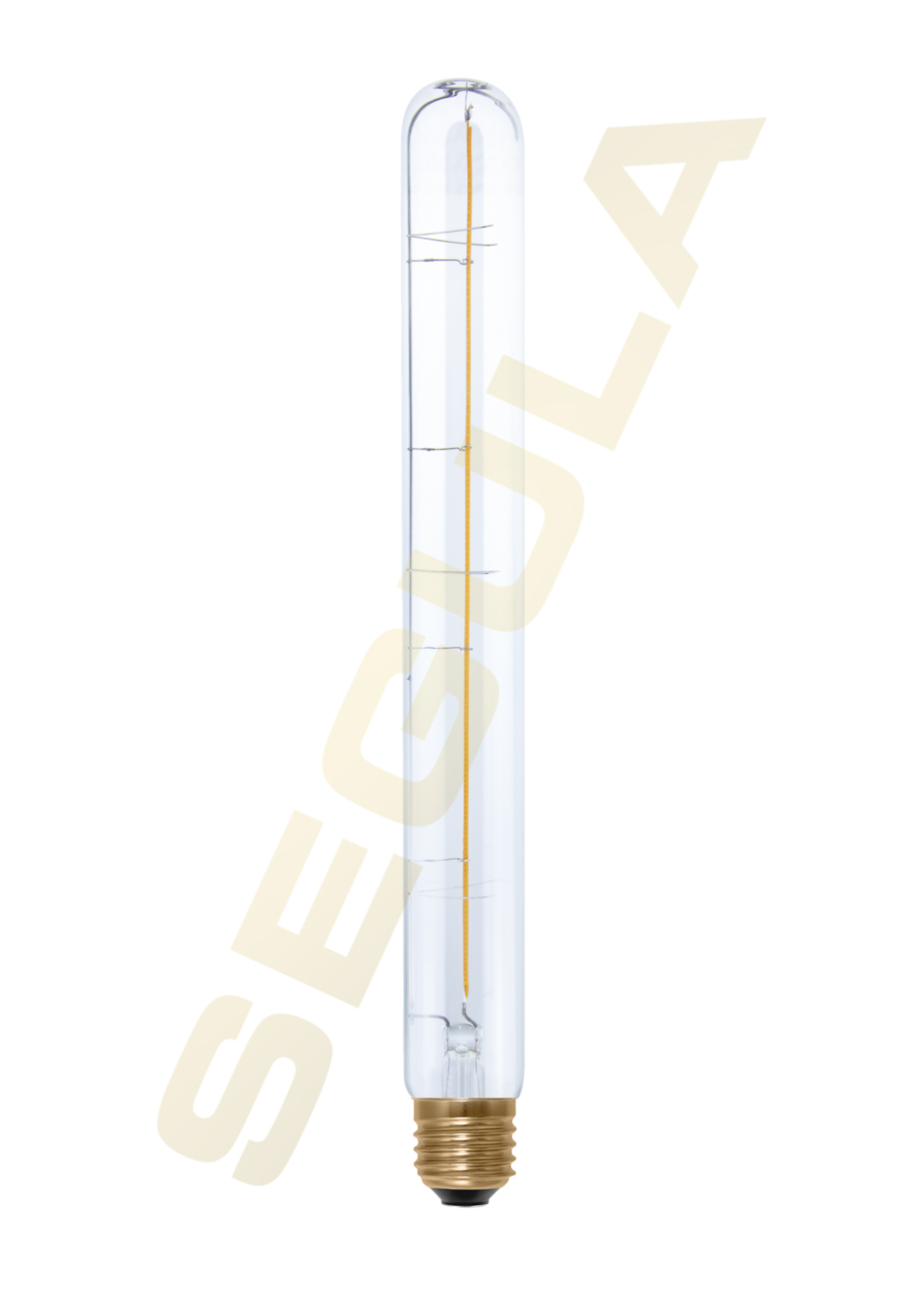 Levně Segula 55396 LED soft trubka T300 čirá E27 6,5 W (35 W) 400 Lm 1.900 K