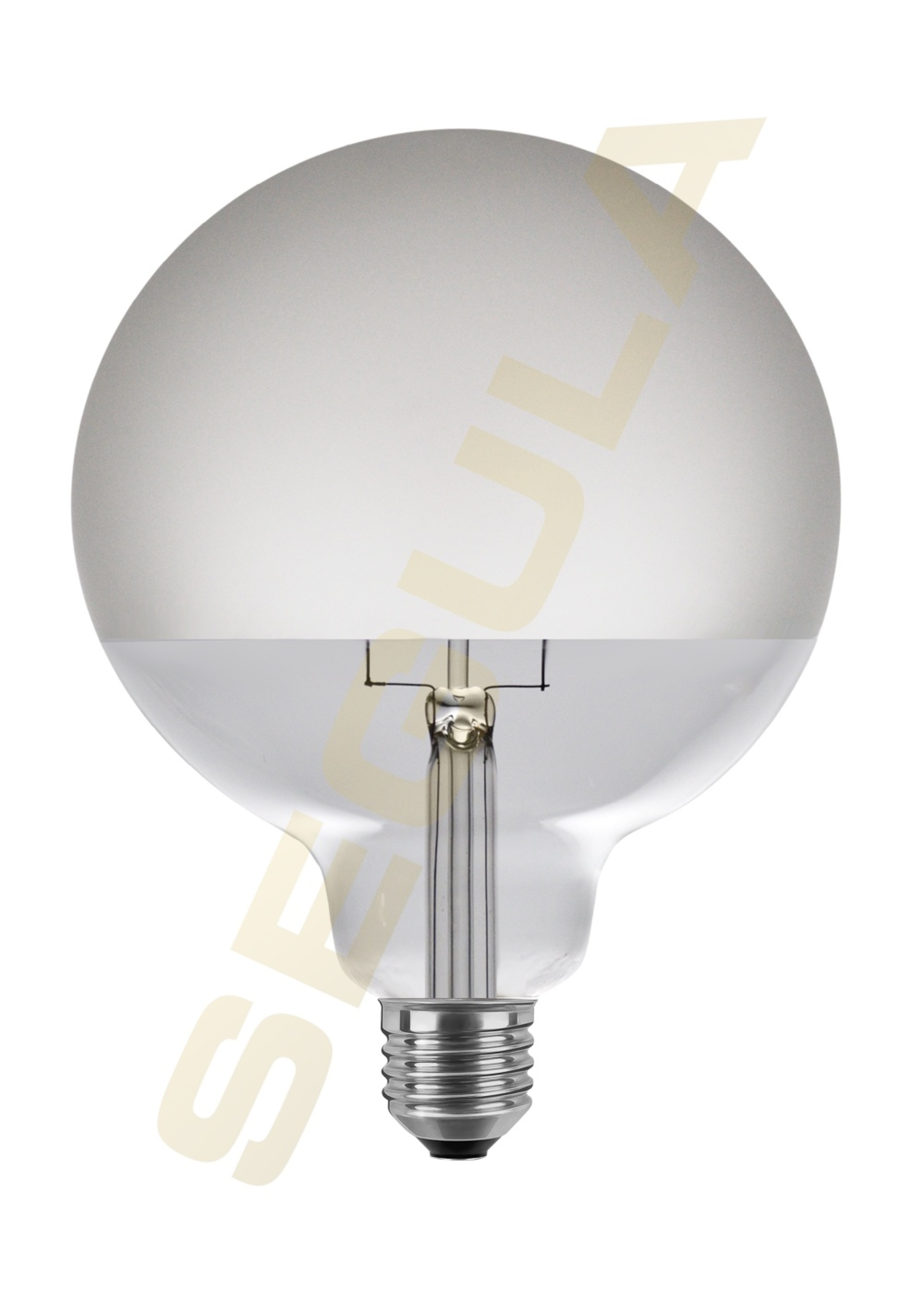 Levně Segula 55509 LED koule 125 půlměsíc matná E27 6,5 W (51 W) 650 Lm 2.700 K