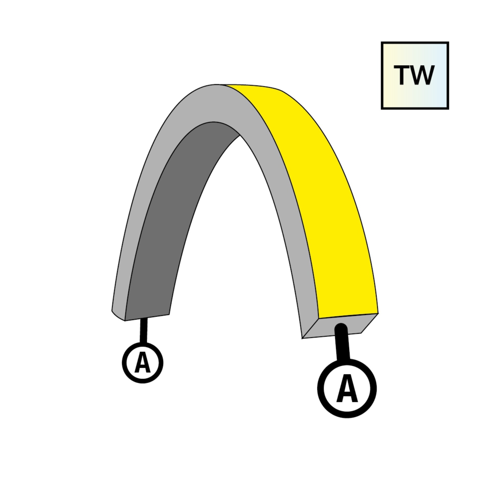 Levně SLC napájení pro NeonFlex 24V Top-Bend TW A