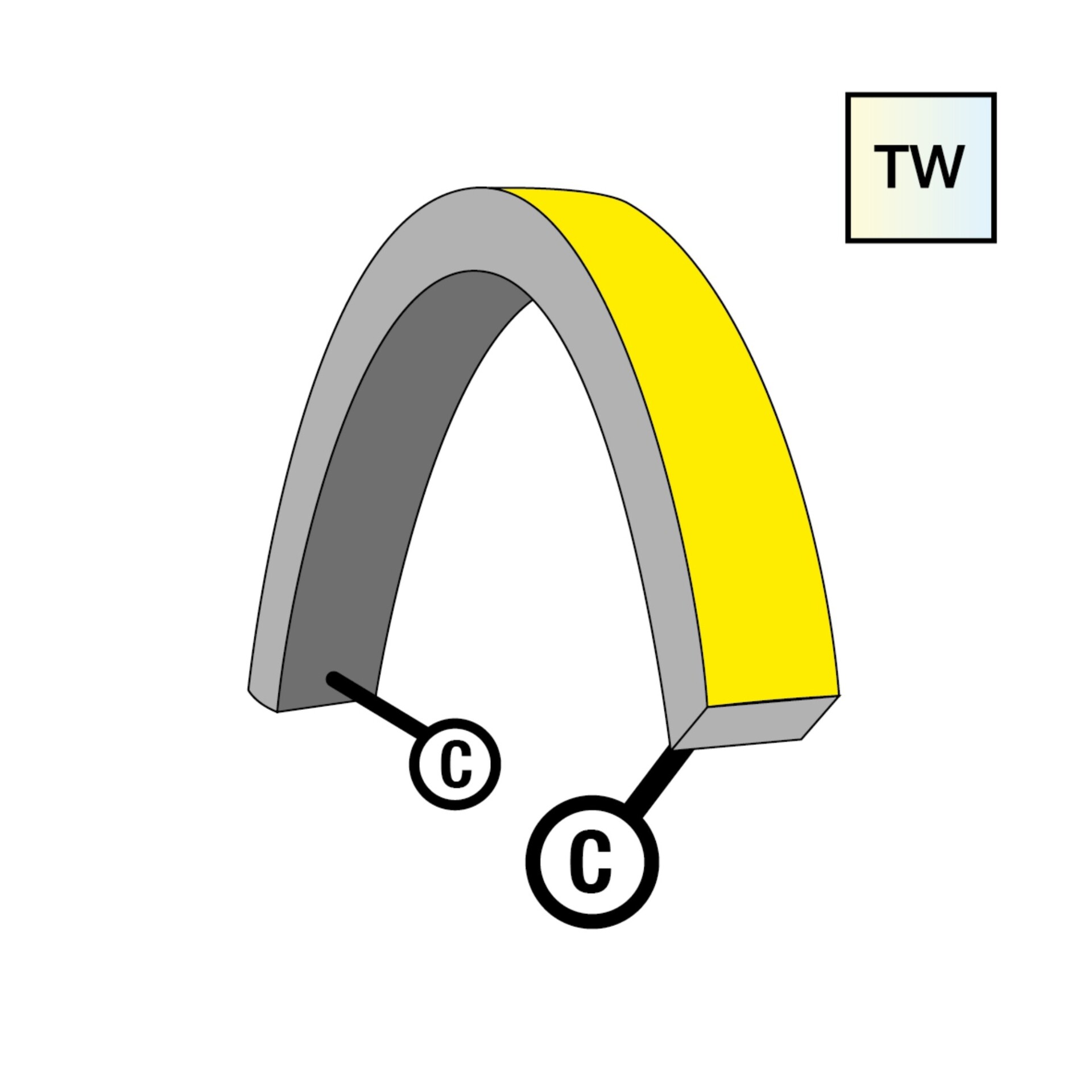 Levně SLC napájení pro NeonFlex 24V Top-Bend TW C