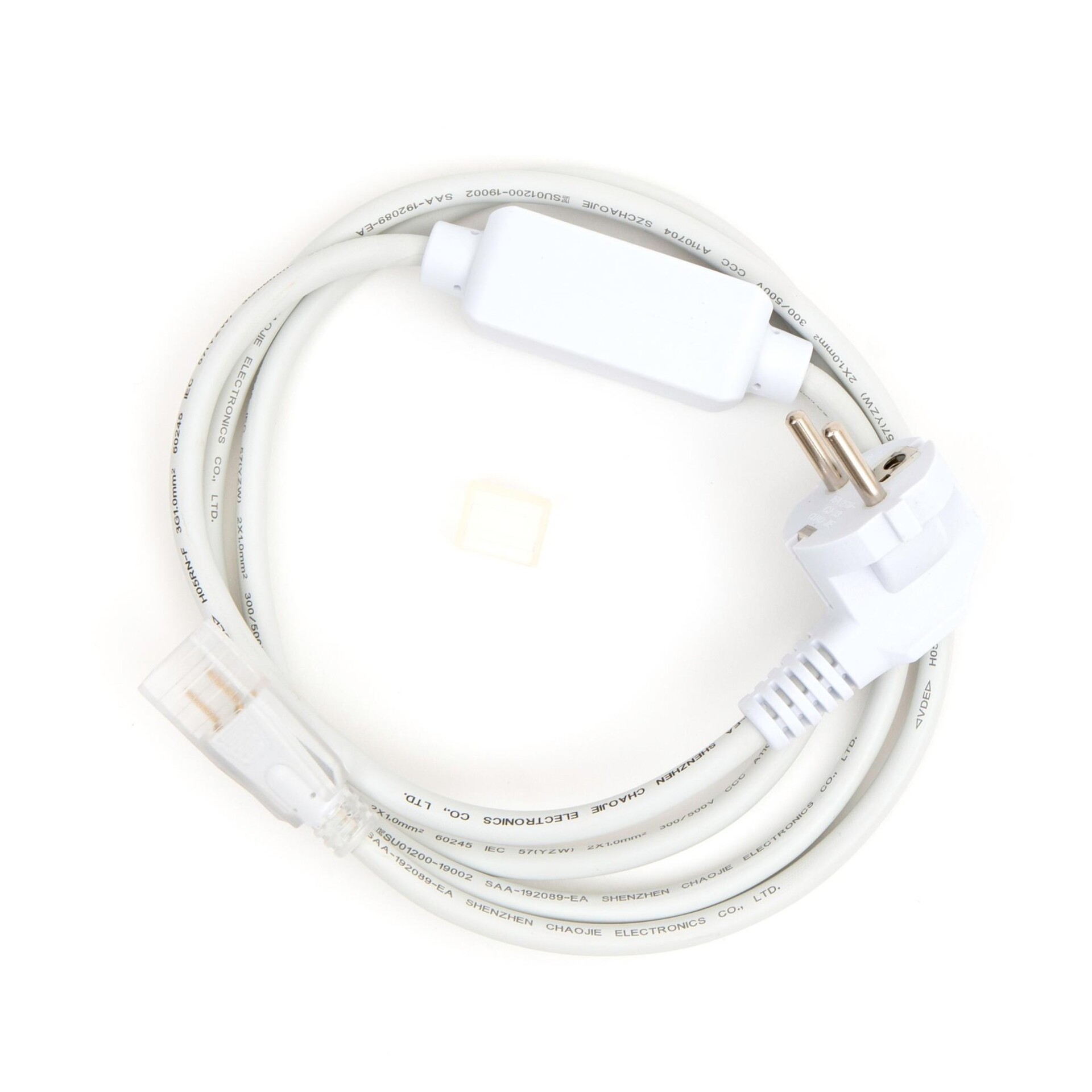 Levně SLC napájení pro LED pásky 230V Dim 1,5m IP65 se zástrčkou