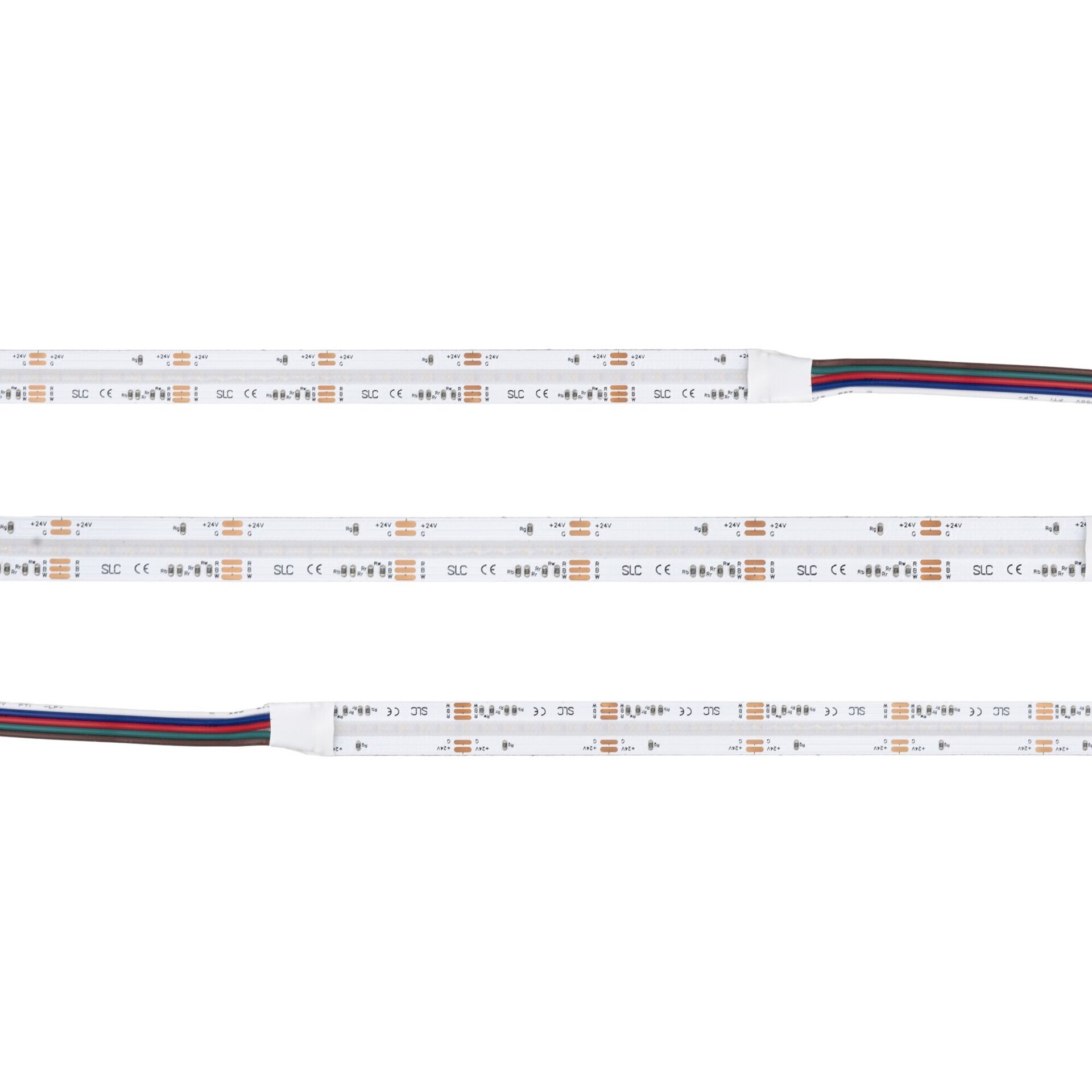 Levně SLC LED pásek COB barevný 18W/m 850lm/m RGBW-3000K Ra90 24V IP20 5m