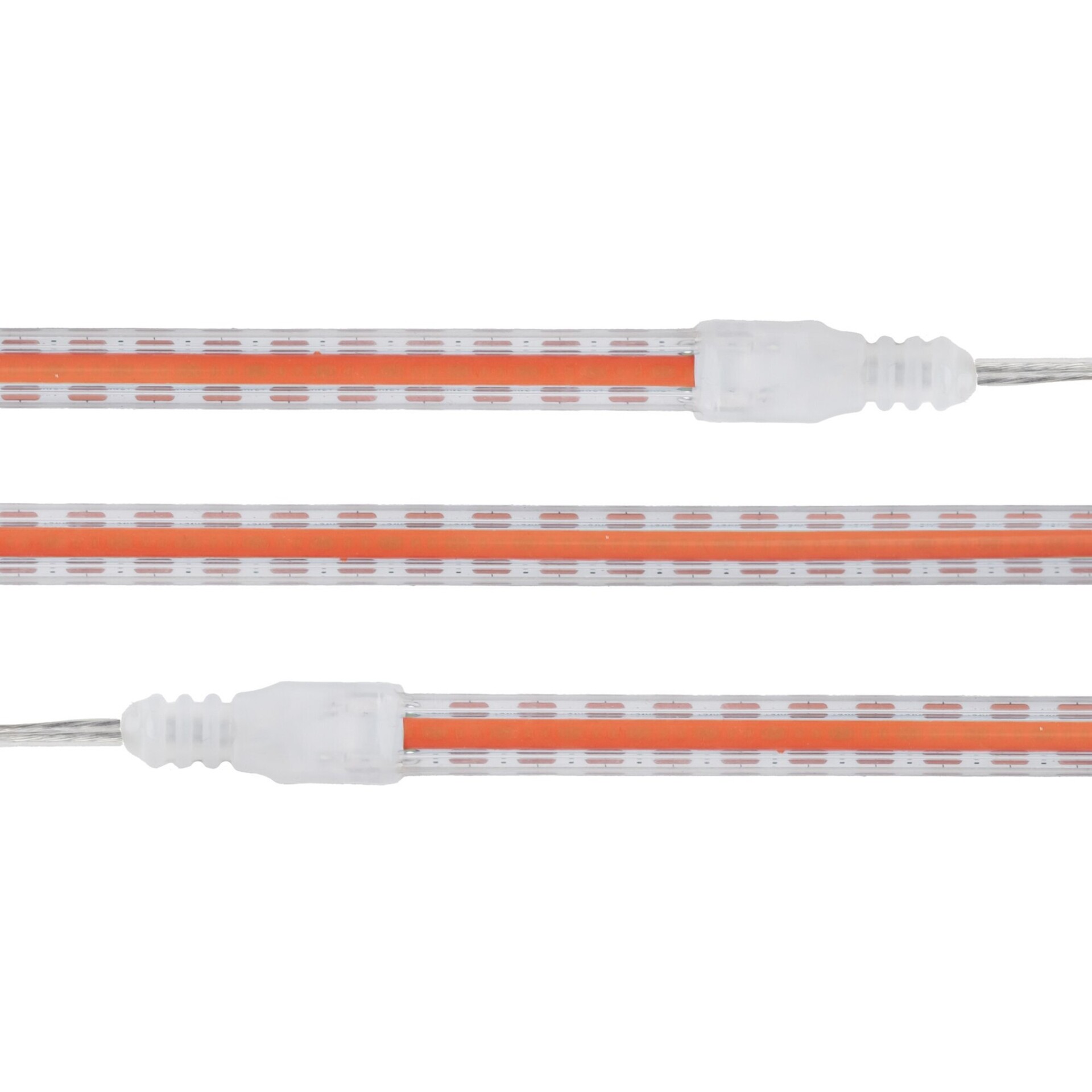 SLC LED pásek COB barevný 12W/m 170lm/m červená 24V IP67 5m