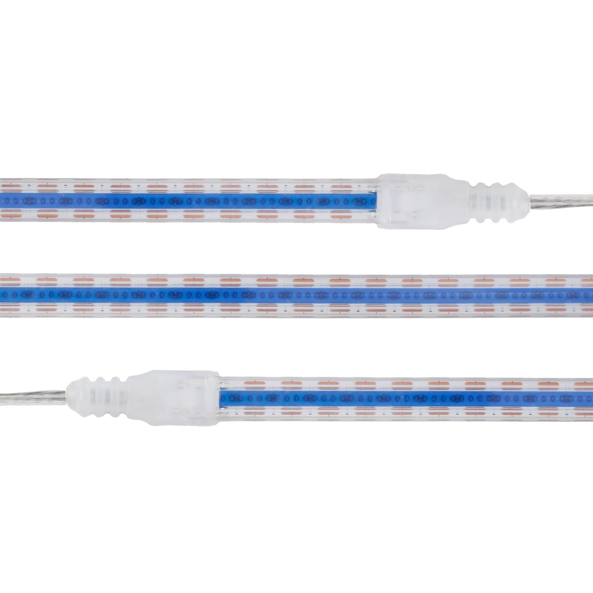 Levně SLC LED pásek COB barevný 12W/m 123lm/m modrá 24V IP67 5m