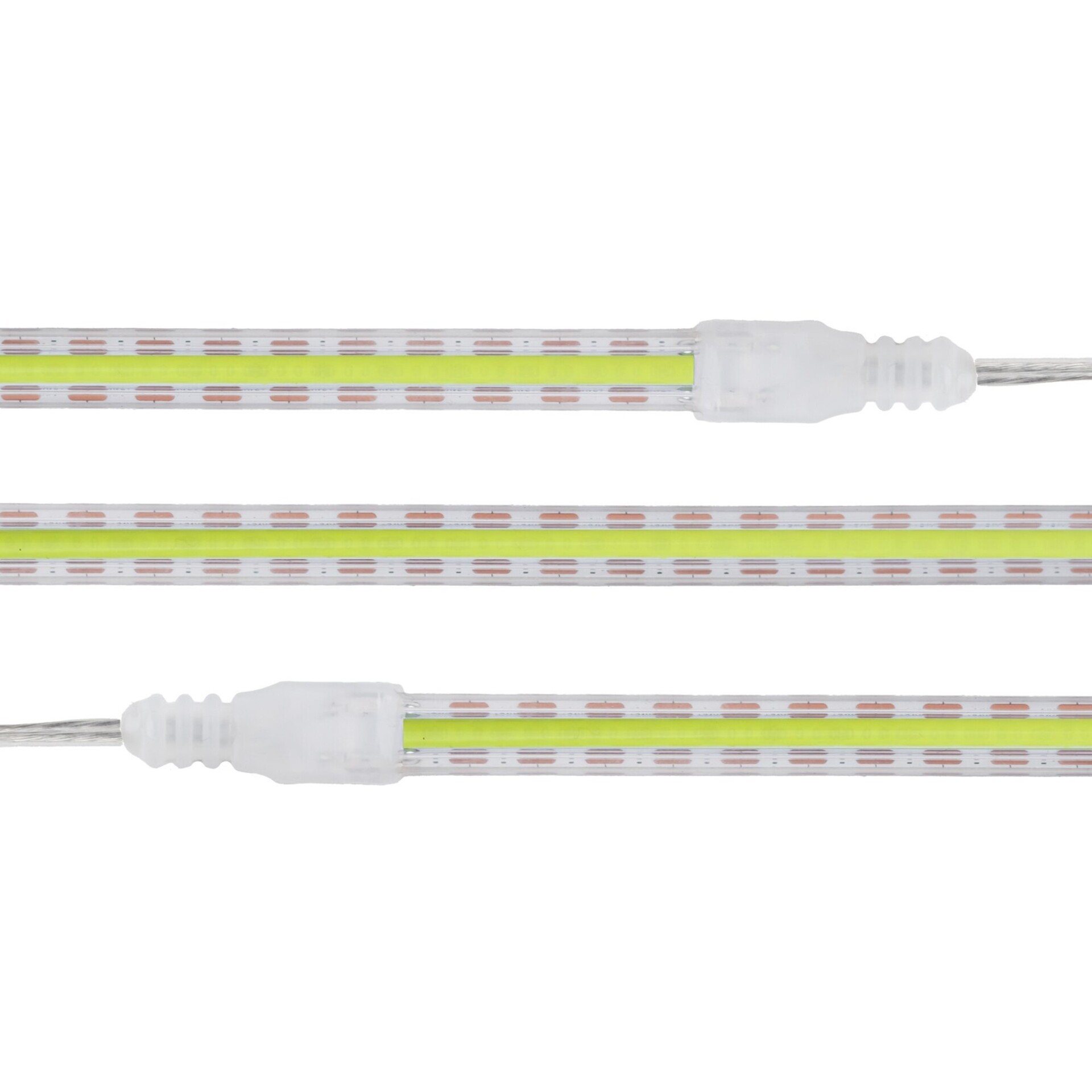 Levně SLC LED pásek COB barevný 12W/m 1050lm/m zelená 24V IP67 5m
